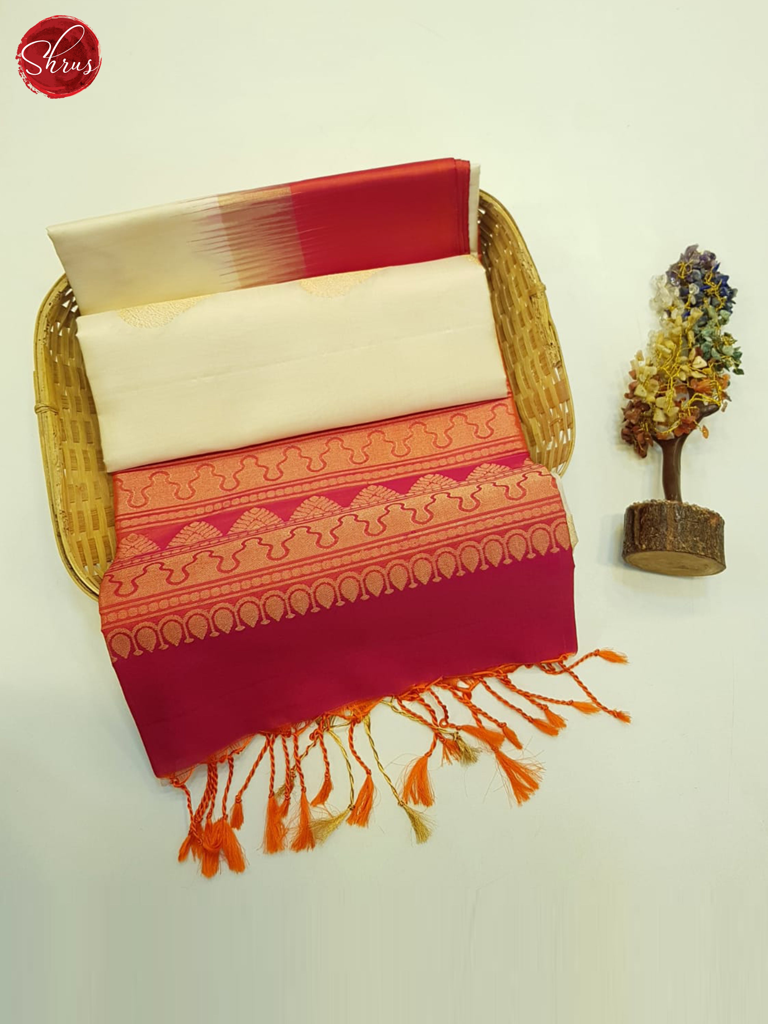 Cream And Orangeish Pink - Shop on ShrusEternity.com