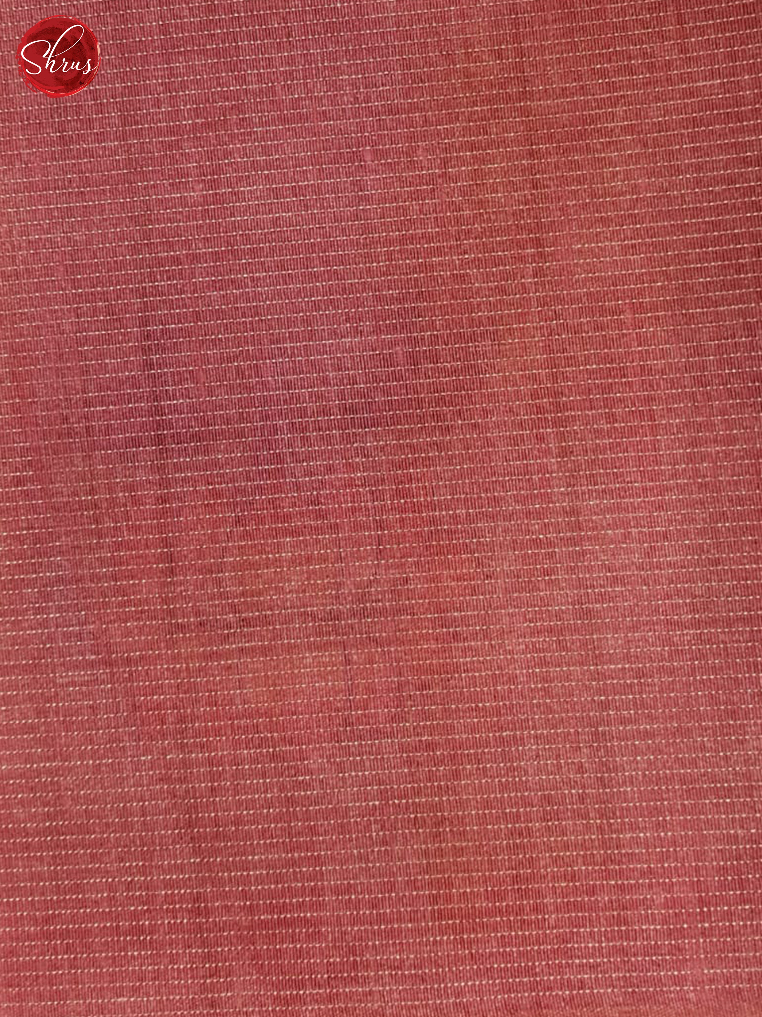 Grey And Pink- Semi Tussar Saree - Shop on ShrusEternity.com