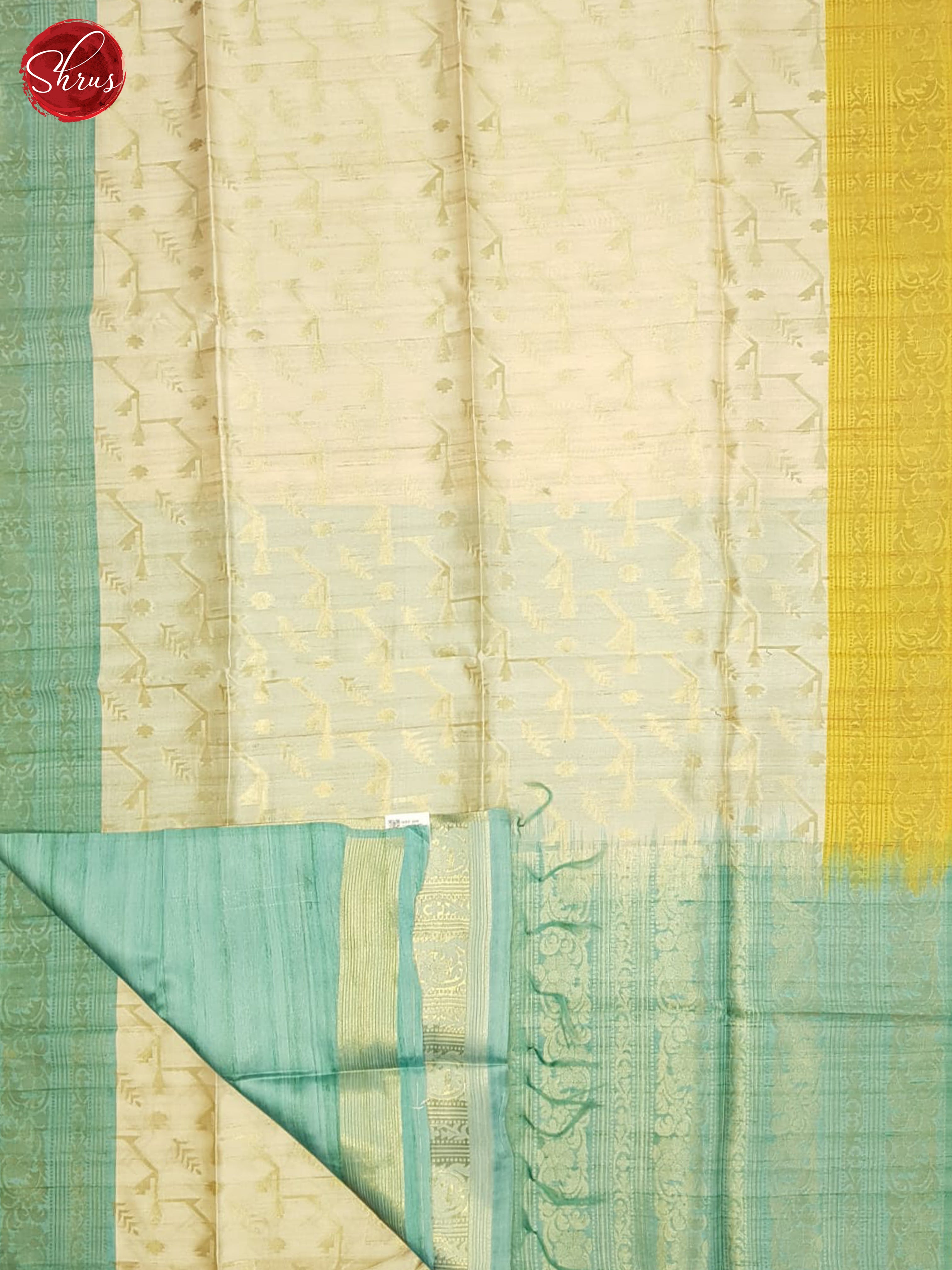 Cream Blue And Mustard - Shop on ShrusEternity.com