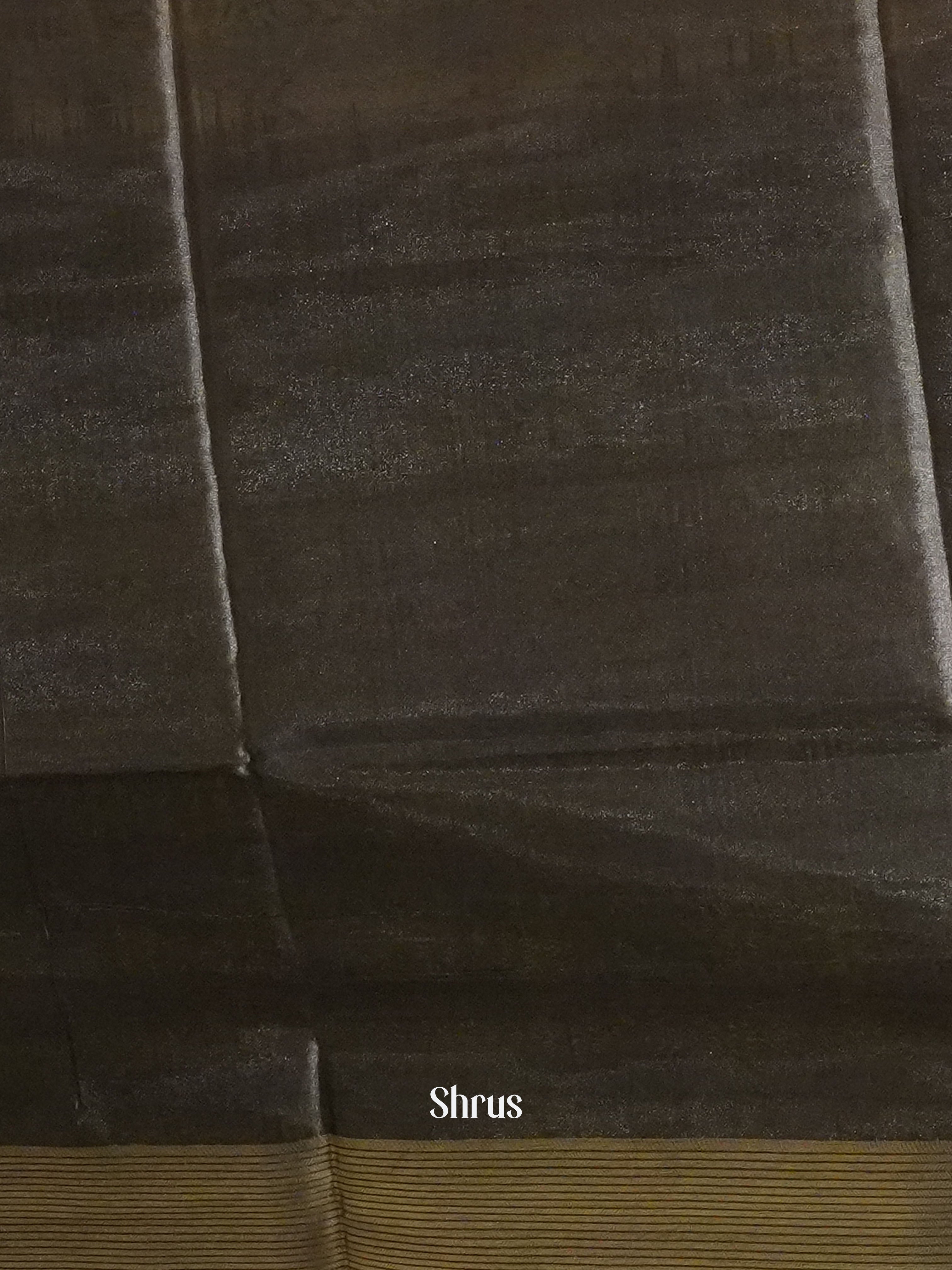 Cream Black And Red- Semi Raw Silk Saree - Shop on ShrusEternity.com