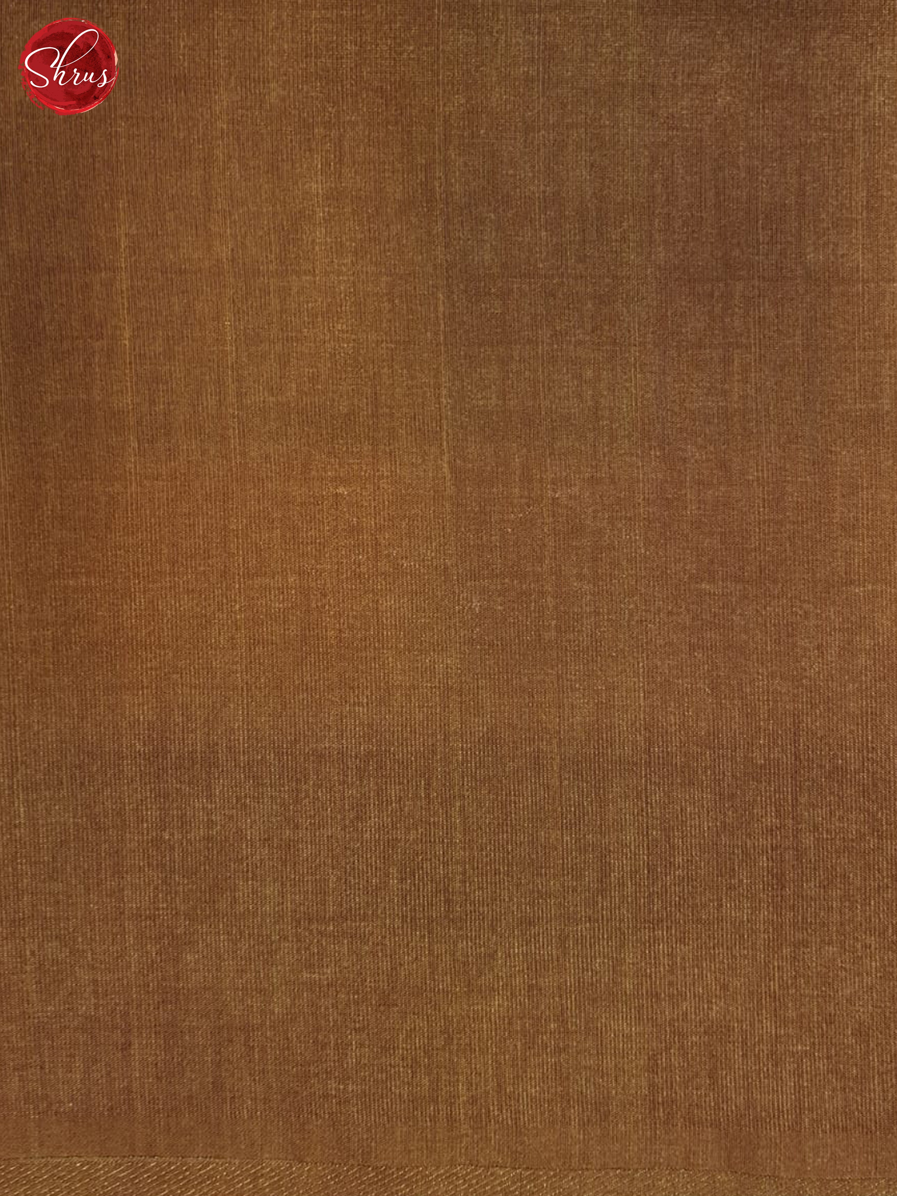 Grey And Brown- Semi Tussar Saree - Shop on ShrusEternity.com