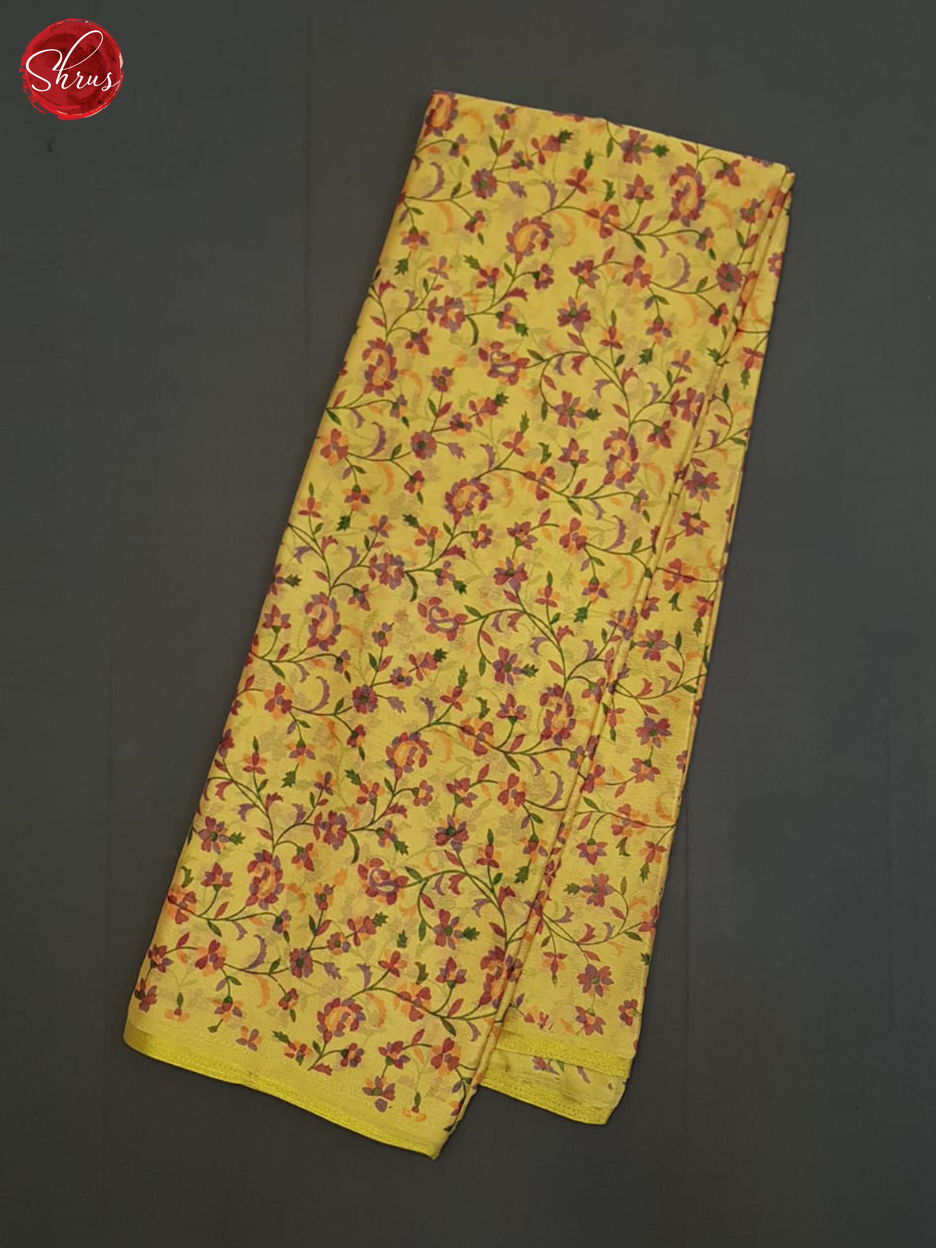 Beige(Single Tone)- Semi Chiffon Saree - Shop on ShrusEternity.com