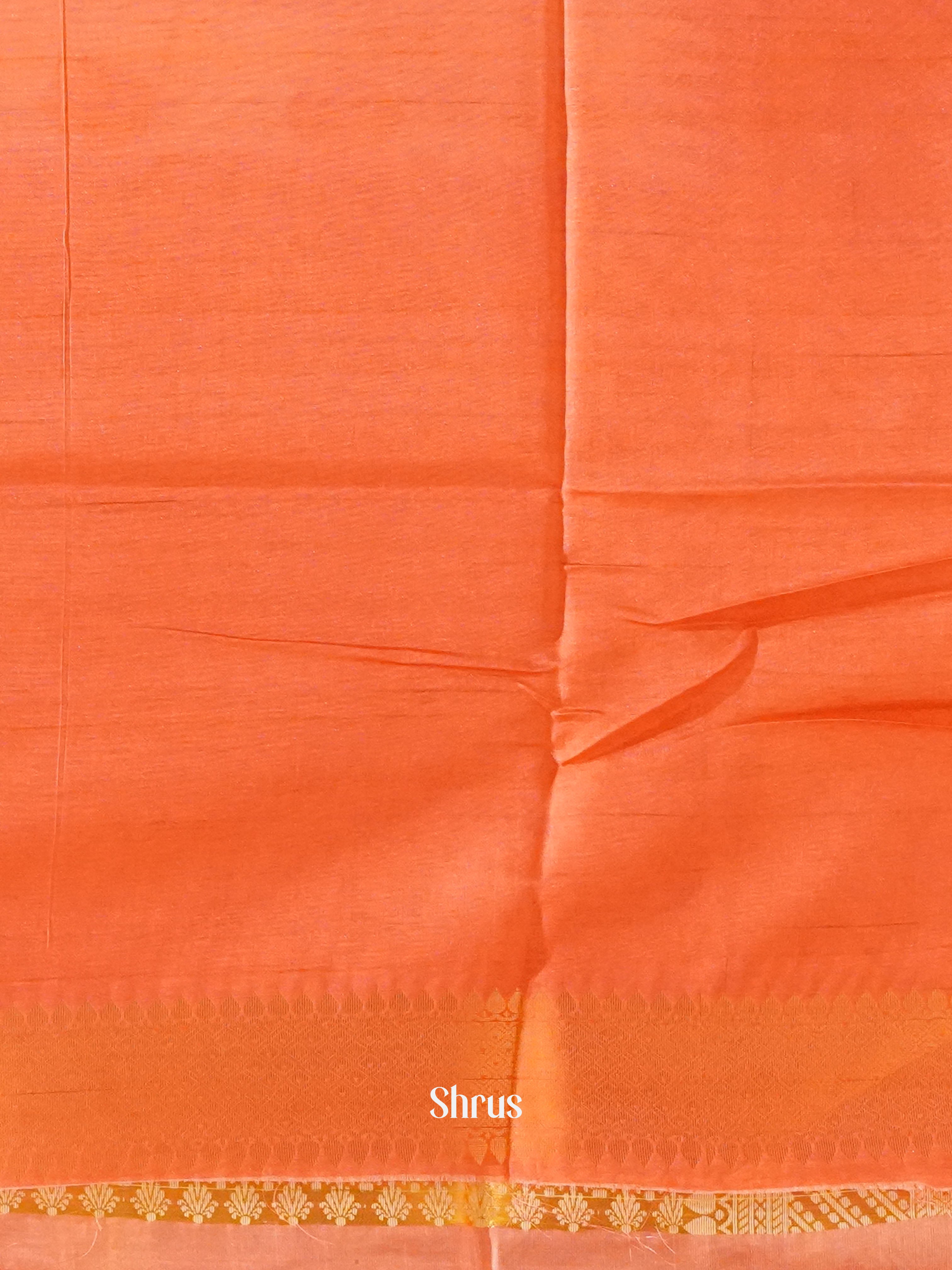 Cream And Pink-Semi Raw Silk Saree - Shop on ShrusEternity.com