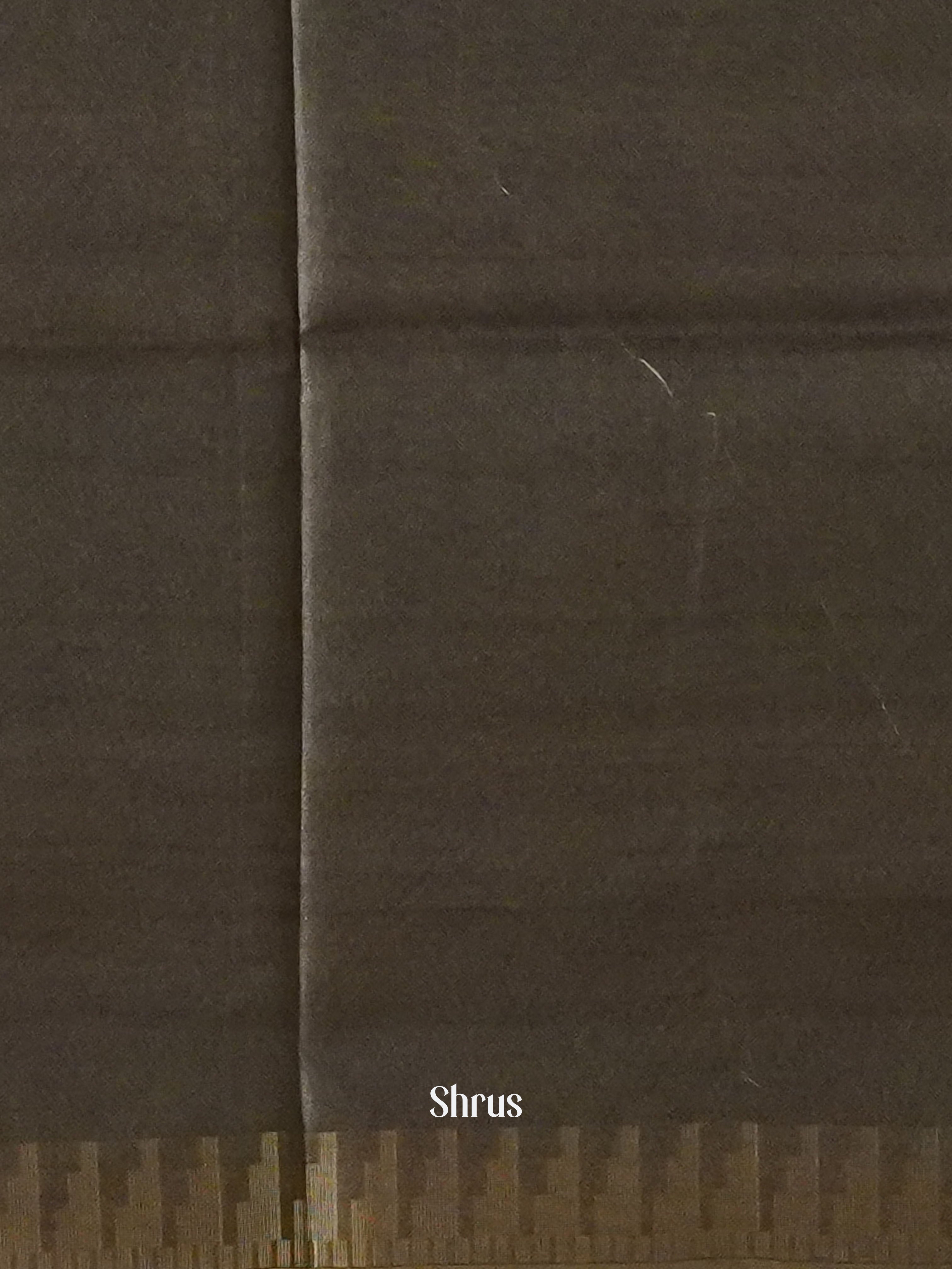 Beige Black And Red- Semi Raw Silk Saree - Shop on ShrusEternity.com
