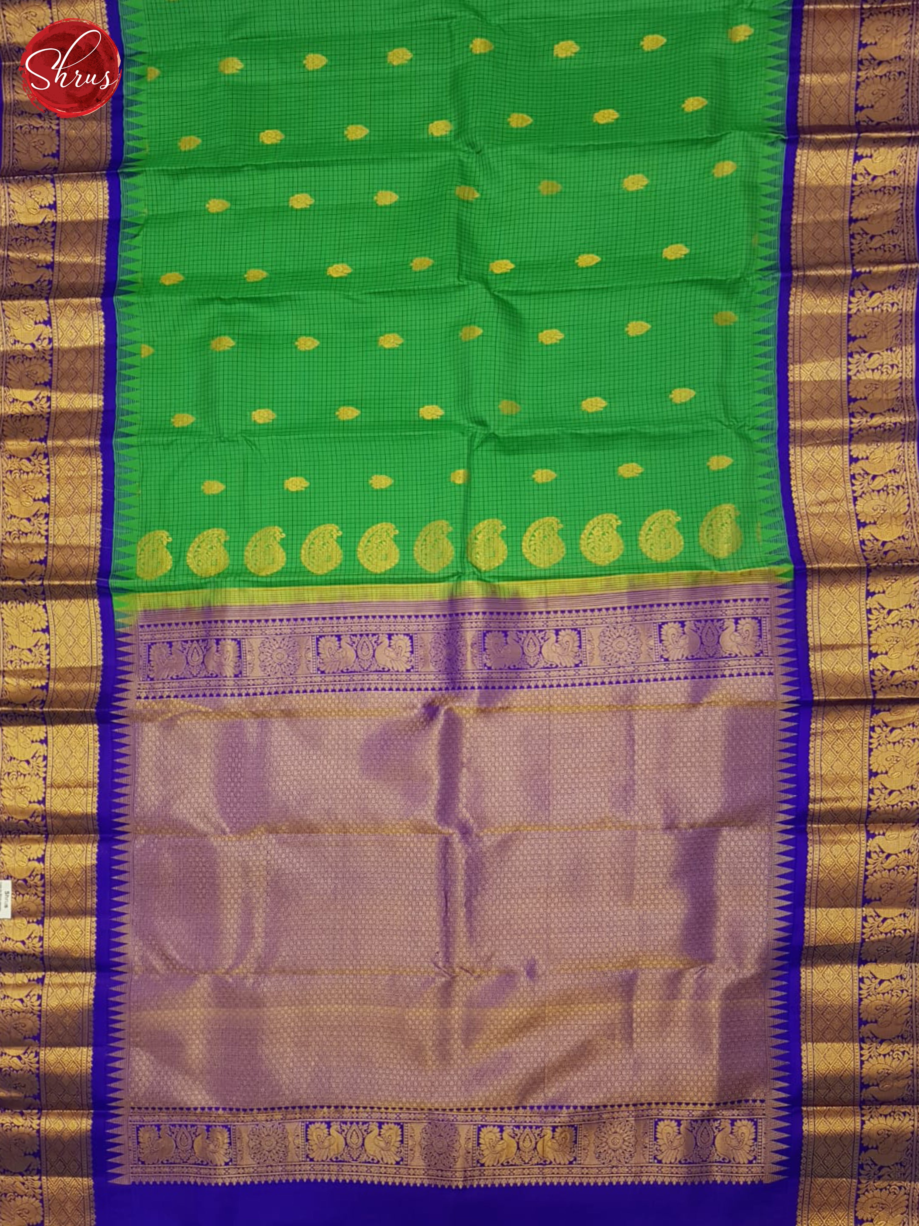 CAS23002 - Gadwal silk Saree - Shop on ShrusEternity.com