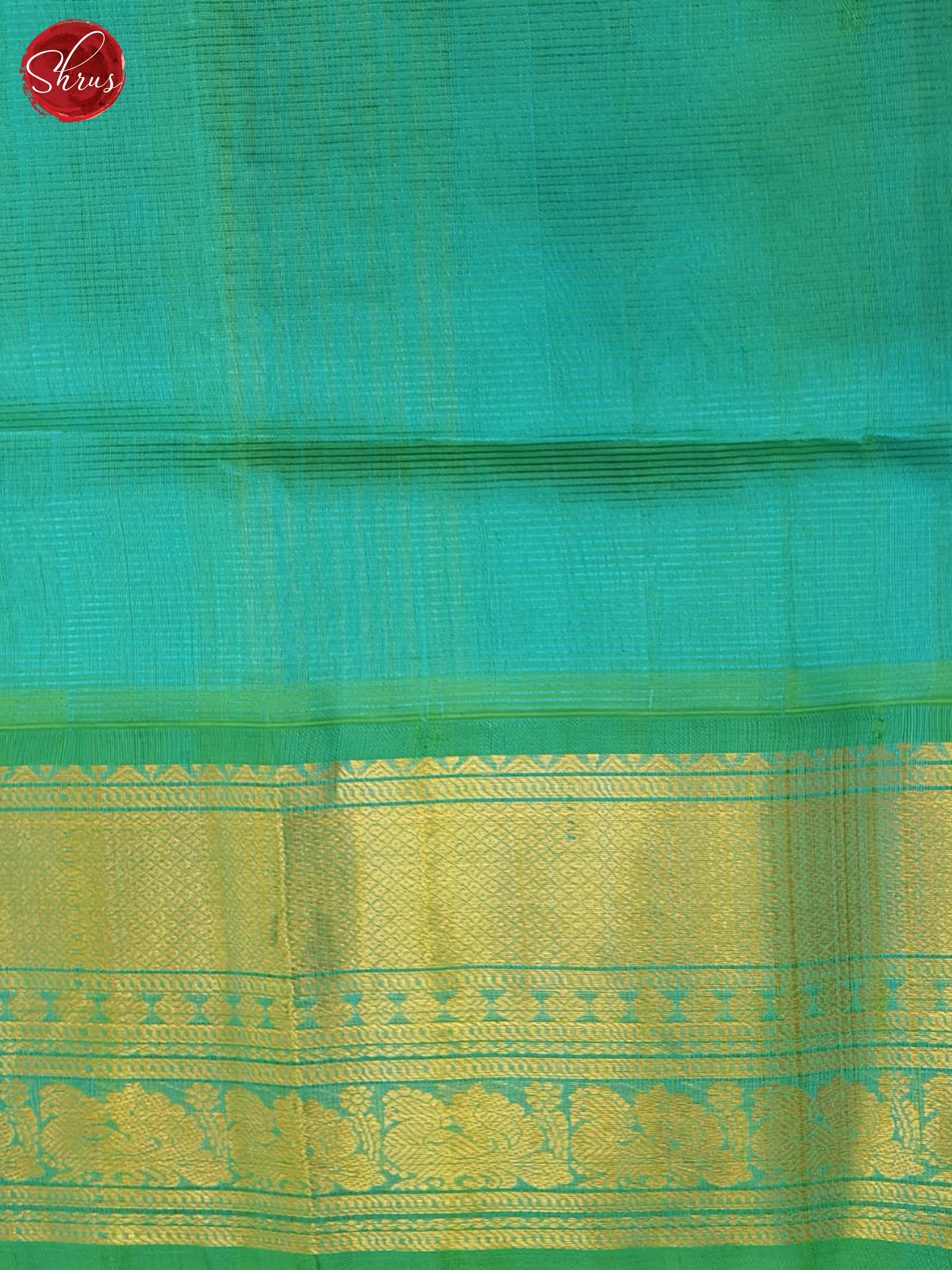 Pink And Green- Silk Cotton Saree - Shop on ShrusEternity.com