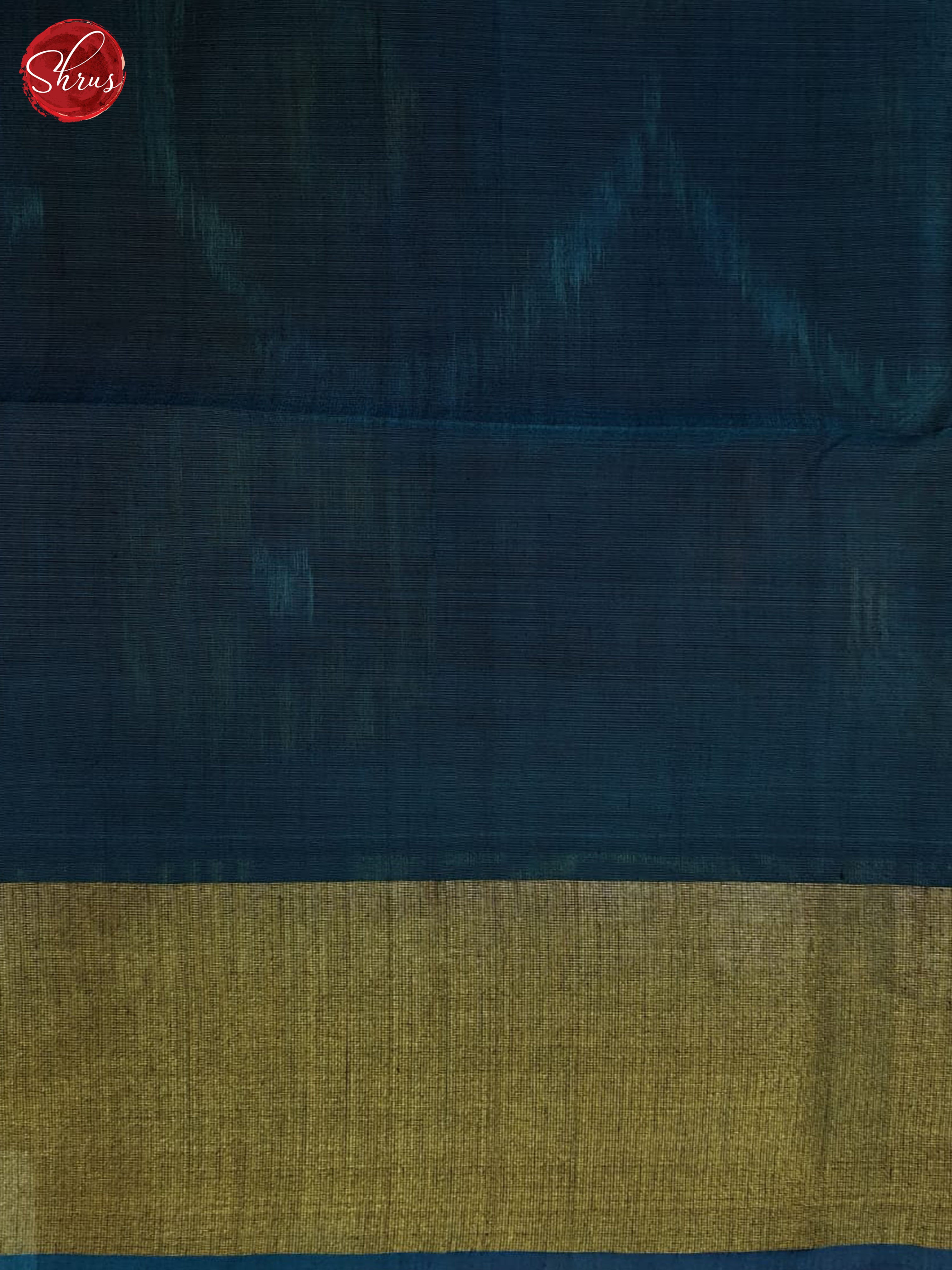 Pink And Blue- Pochampally Silk Cotton Saree - Shop on ShrusEternity.com