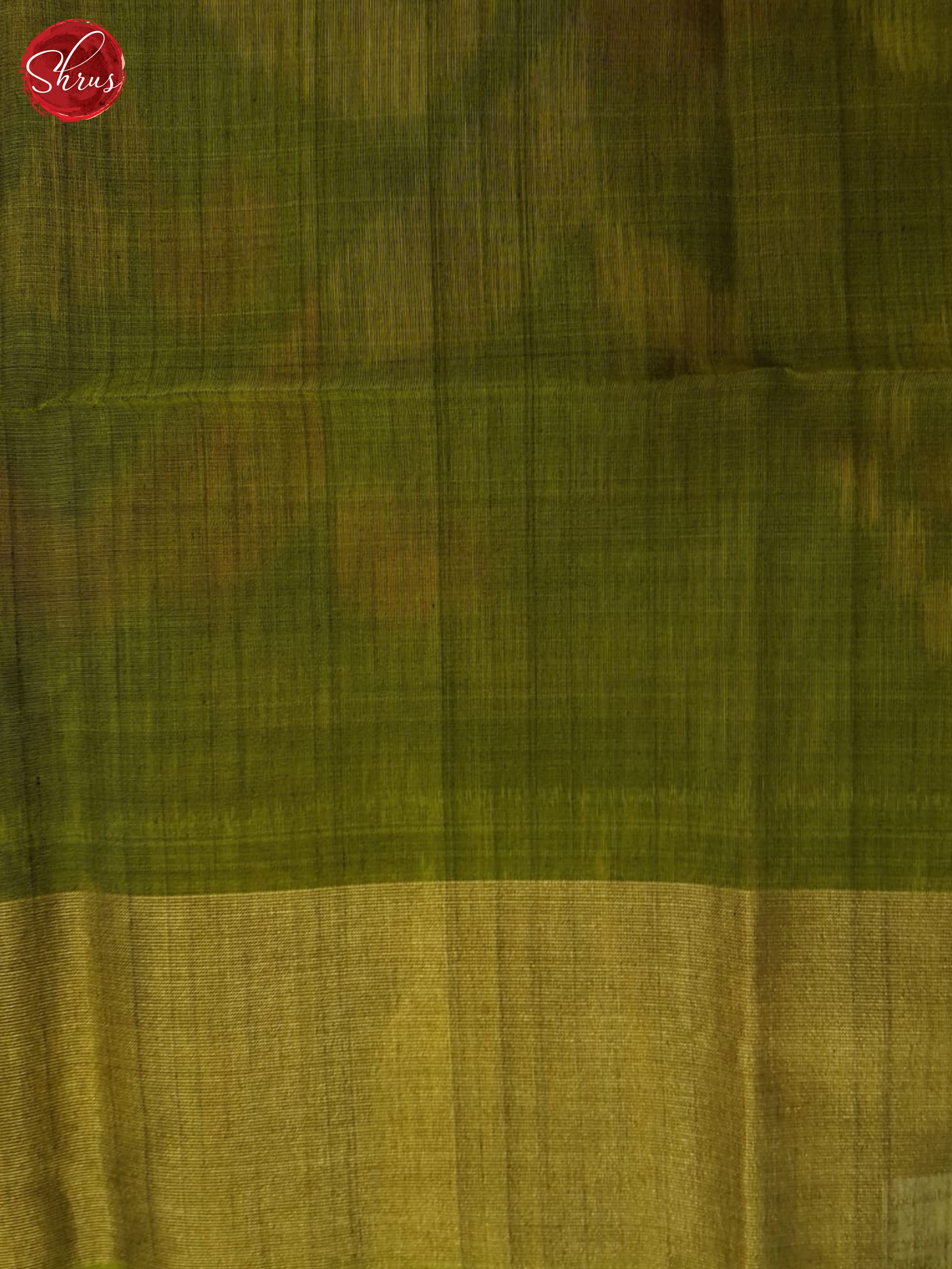 Pink And Green-Pochampally Silk Cotton Saree - Shop on ShrusEternity.com