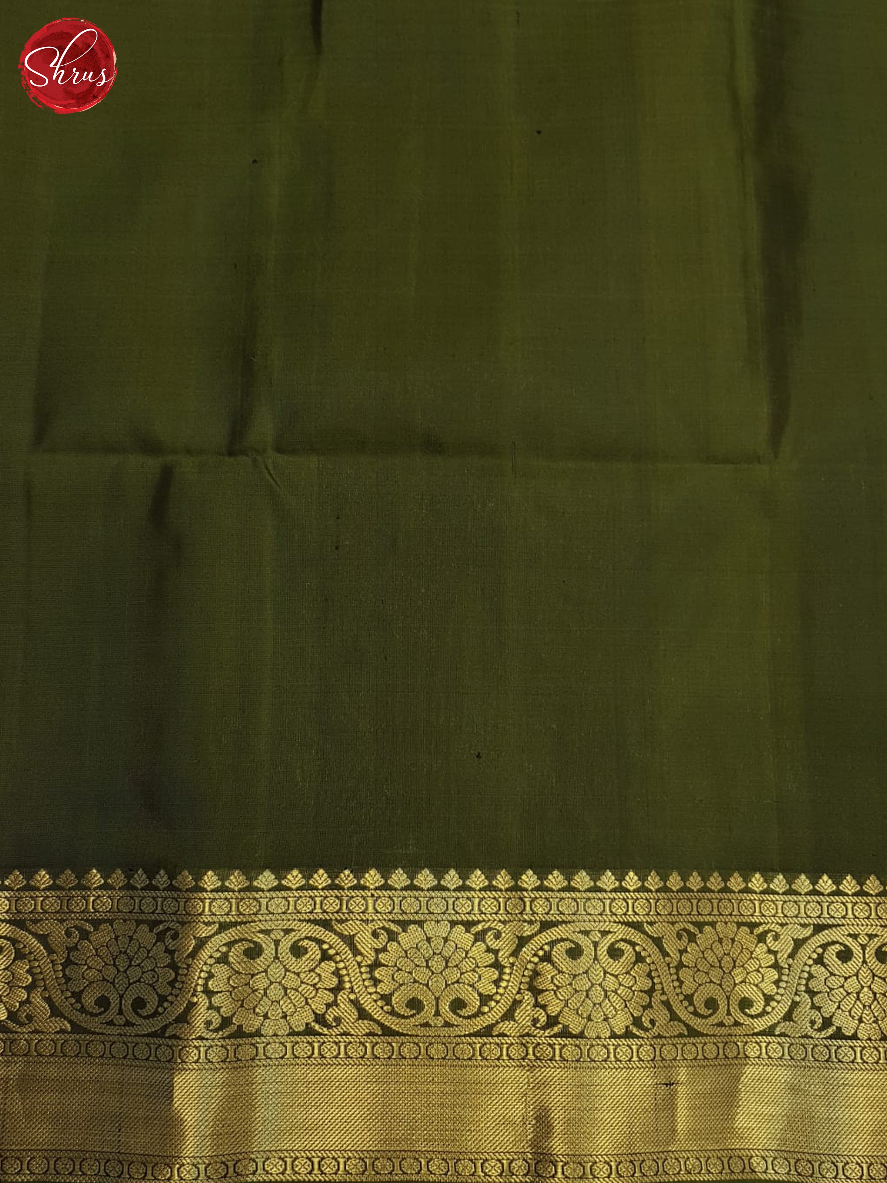 Maroon And Green- Soft Silk Saree - Shop on ShrusEternity.com