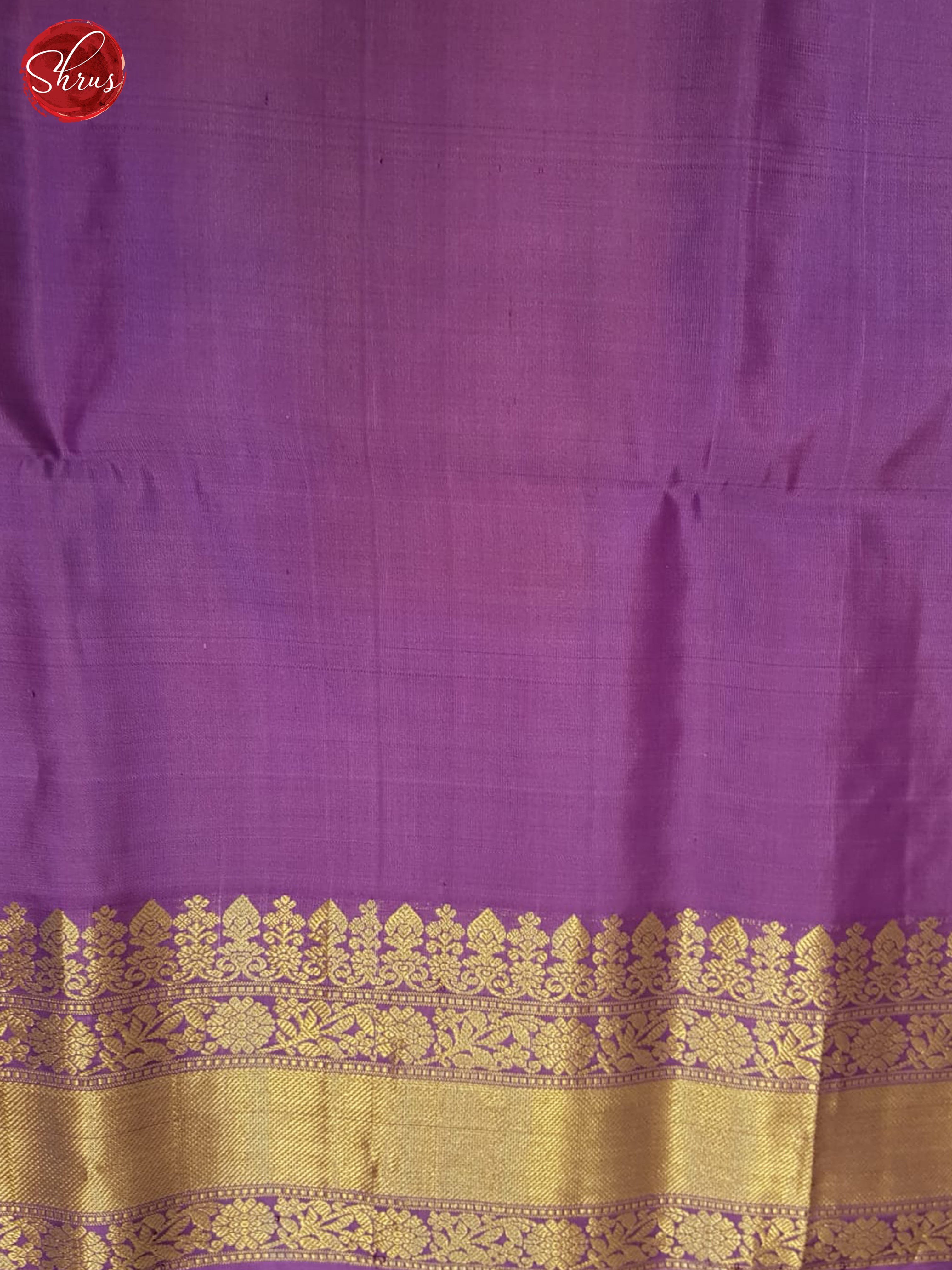 Teal Blue And Lavender- Soft Silk Saree - Shop on ShrusEternity.com