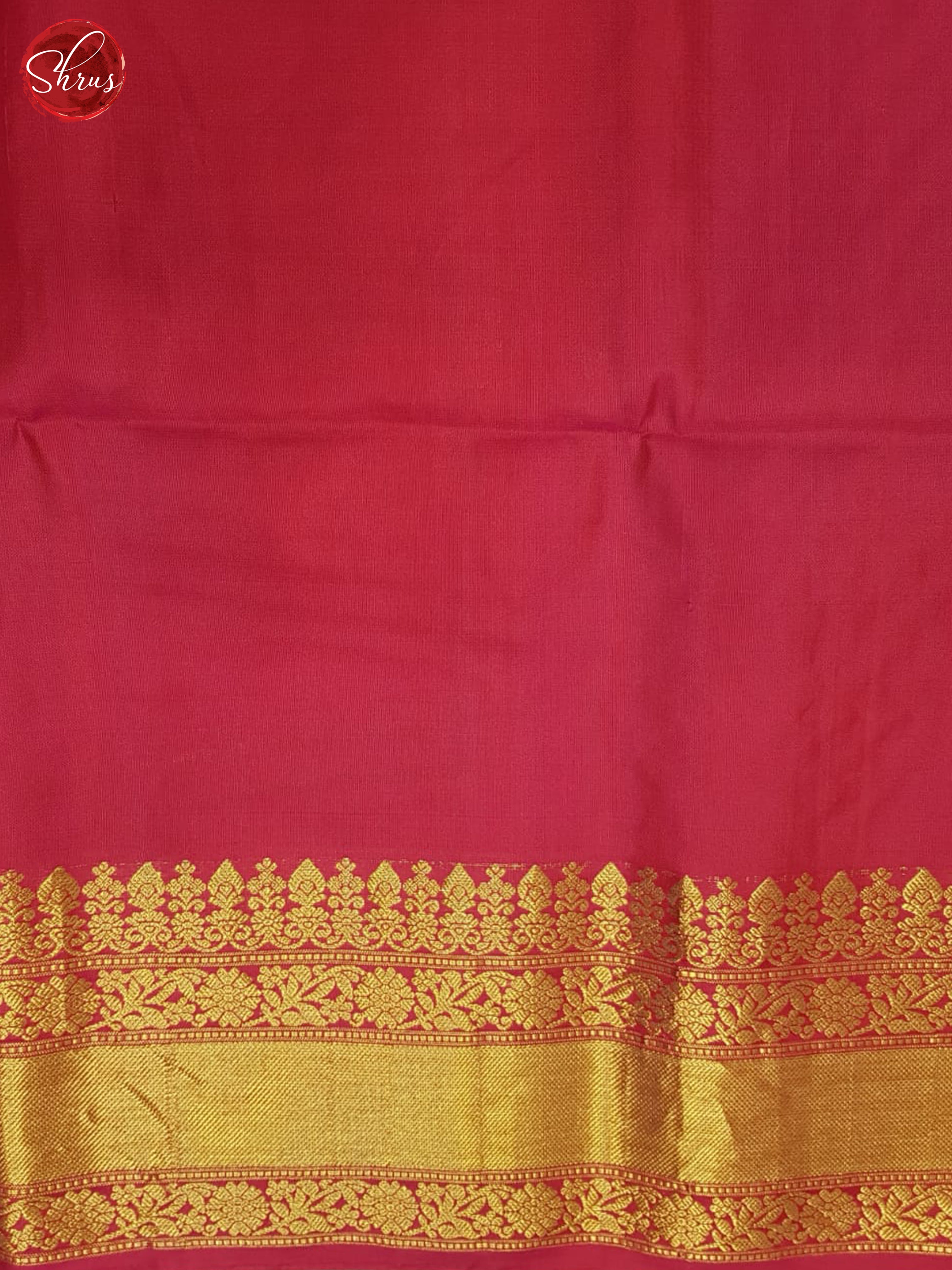Mustard And Reddish Pink- Soft Silk Saree - Shop on ShrusEternity.com