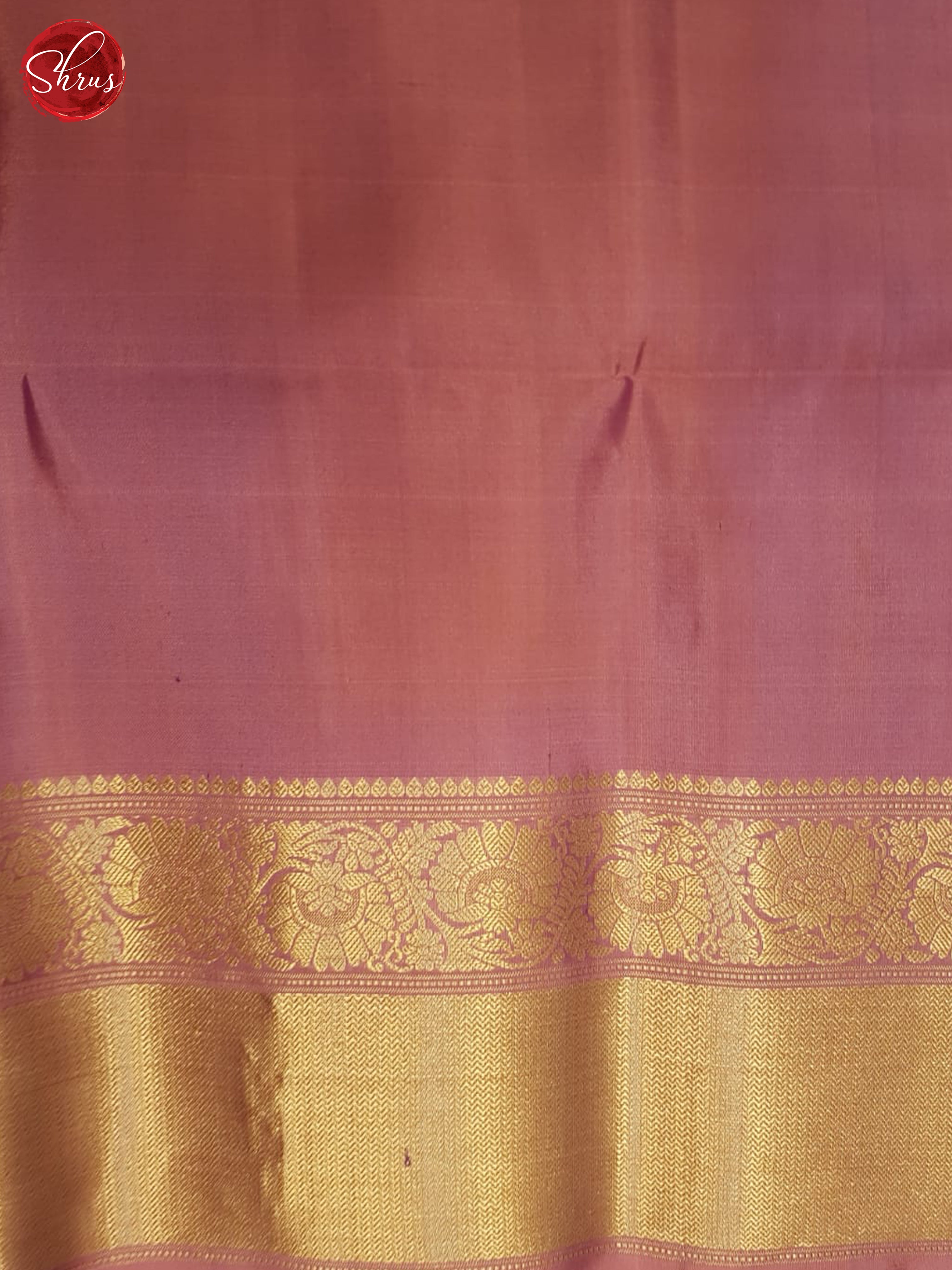 Wine & Dusty Onion Pink - Soft Silk Saree - Shop on ShrusEternity.com