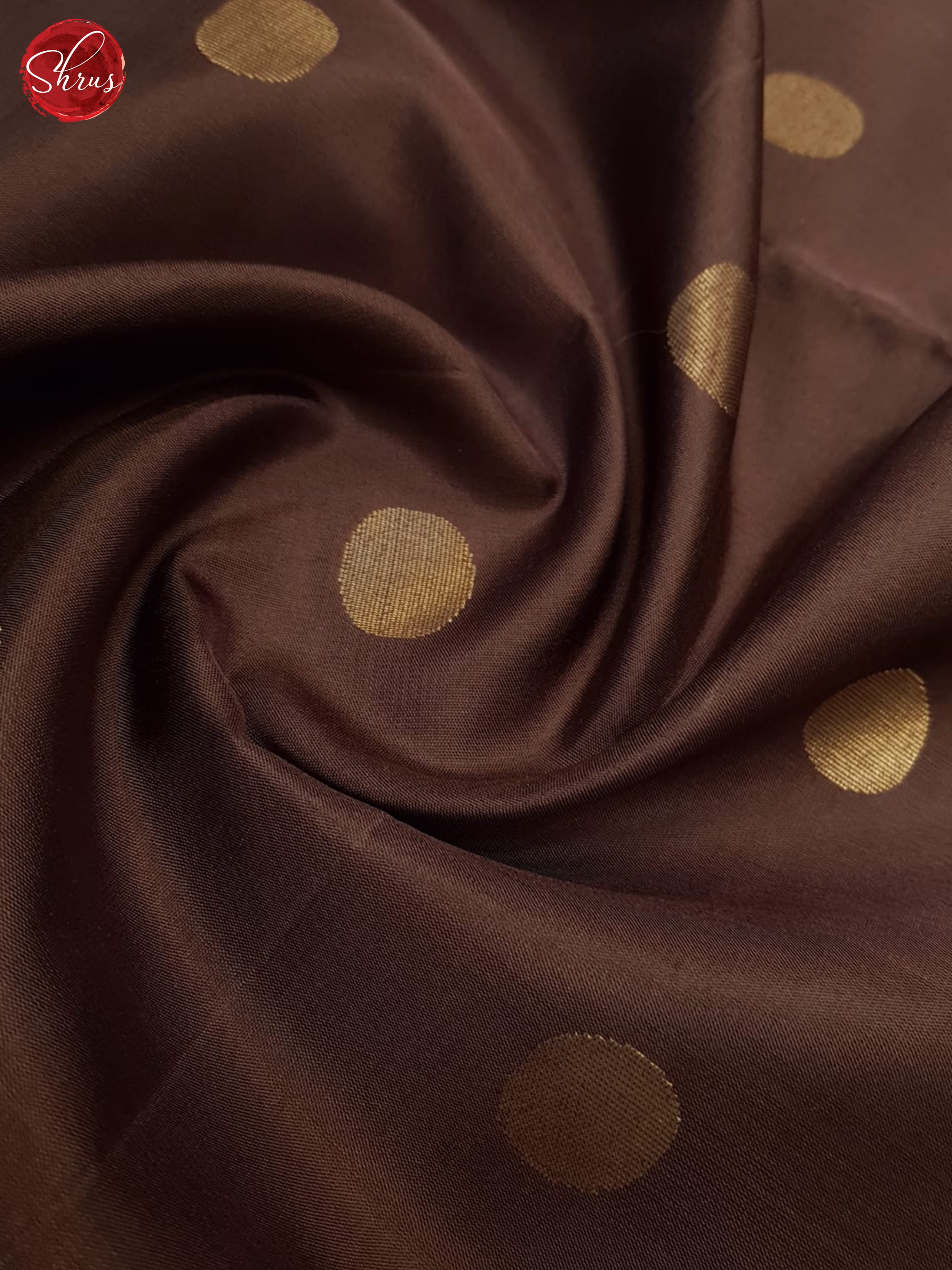 Brown And Green-Soft Silk saree-5