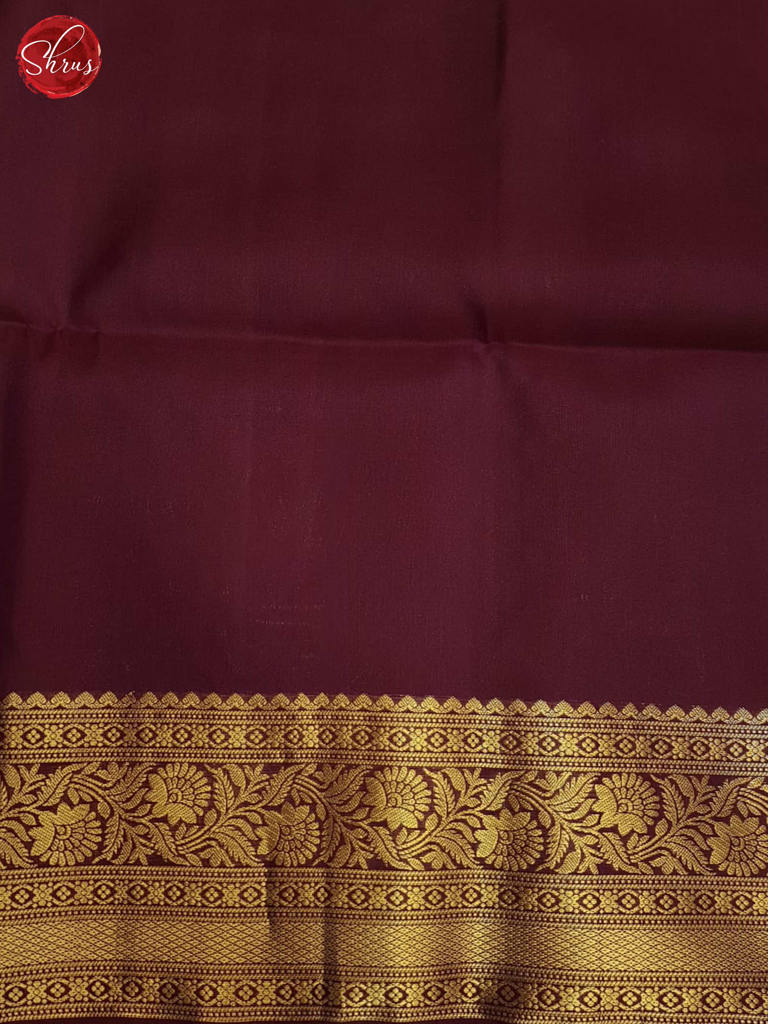 Blue & Maroon - Soft Silk Saree - Shop on ShrusEternity.com