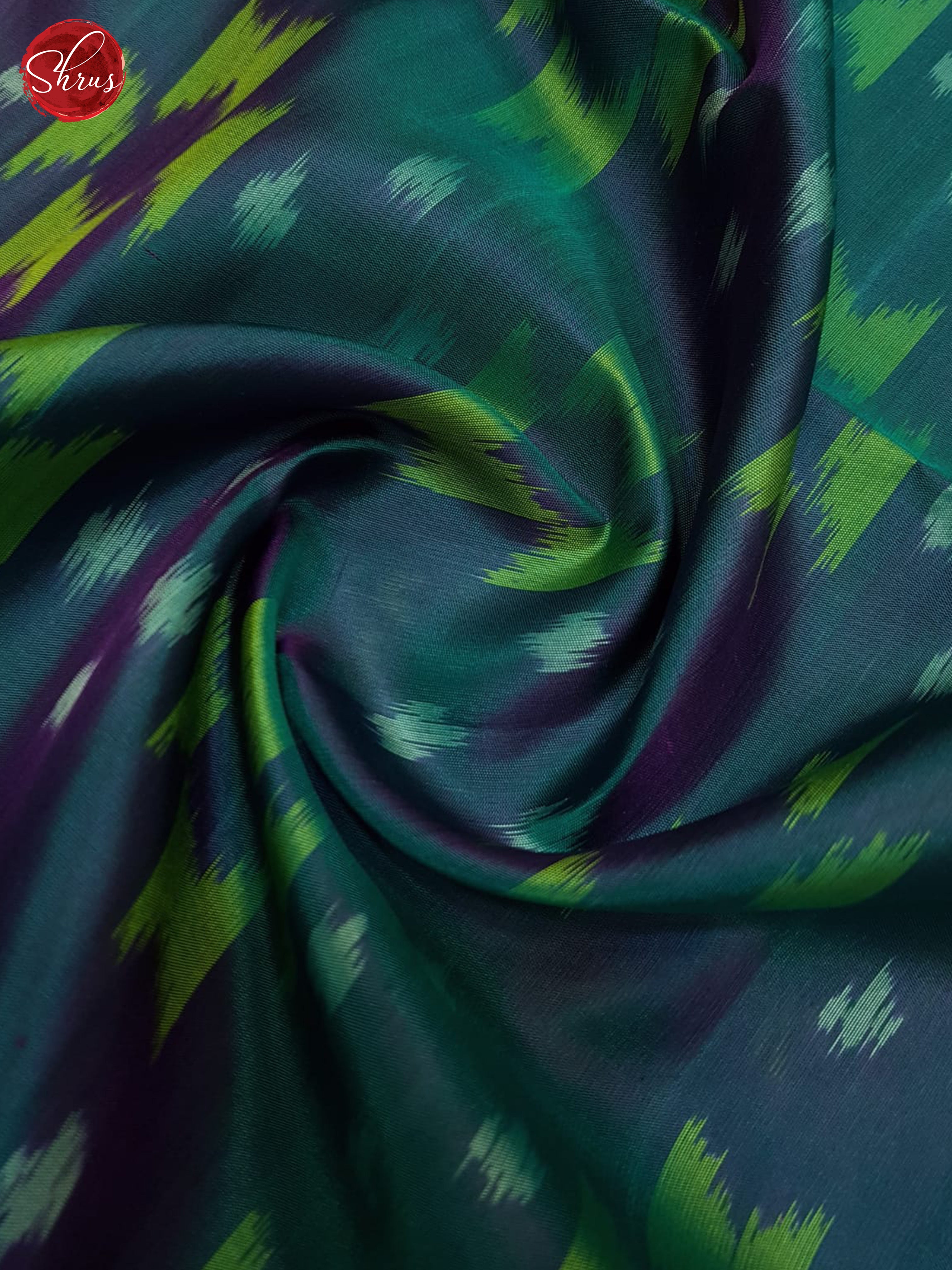 Blue & Maroon - Soft Silk Saree - Shop on ShrusEternity.com