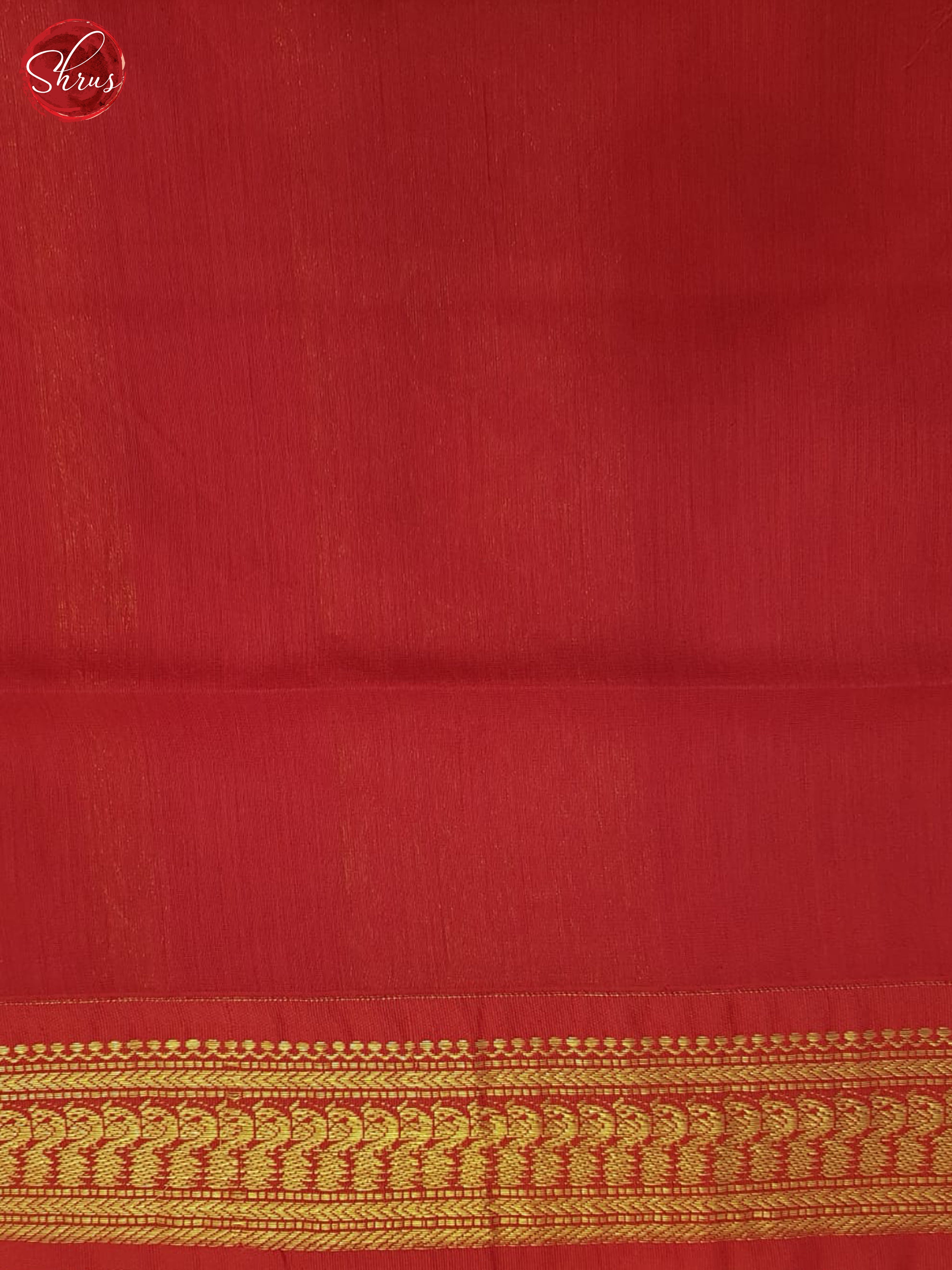 Orange And Red- Kalyani Cotton Saree - Shop on ShrusEternity.com