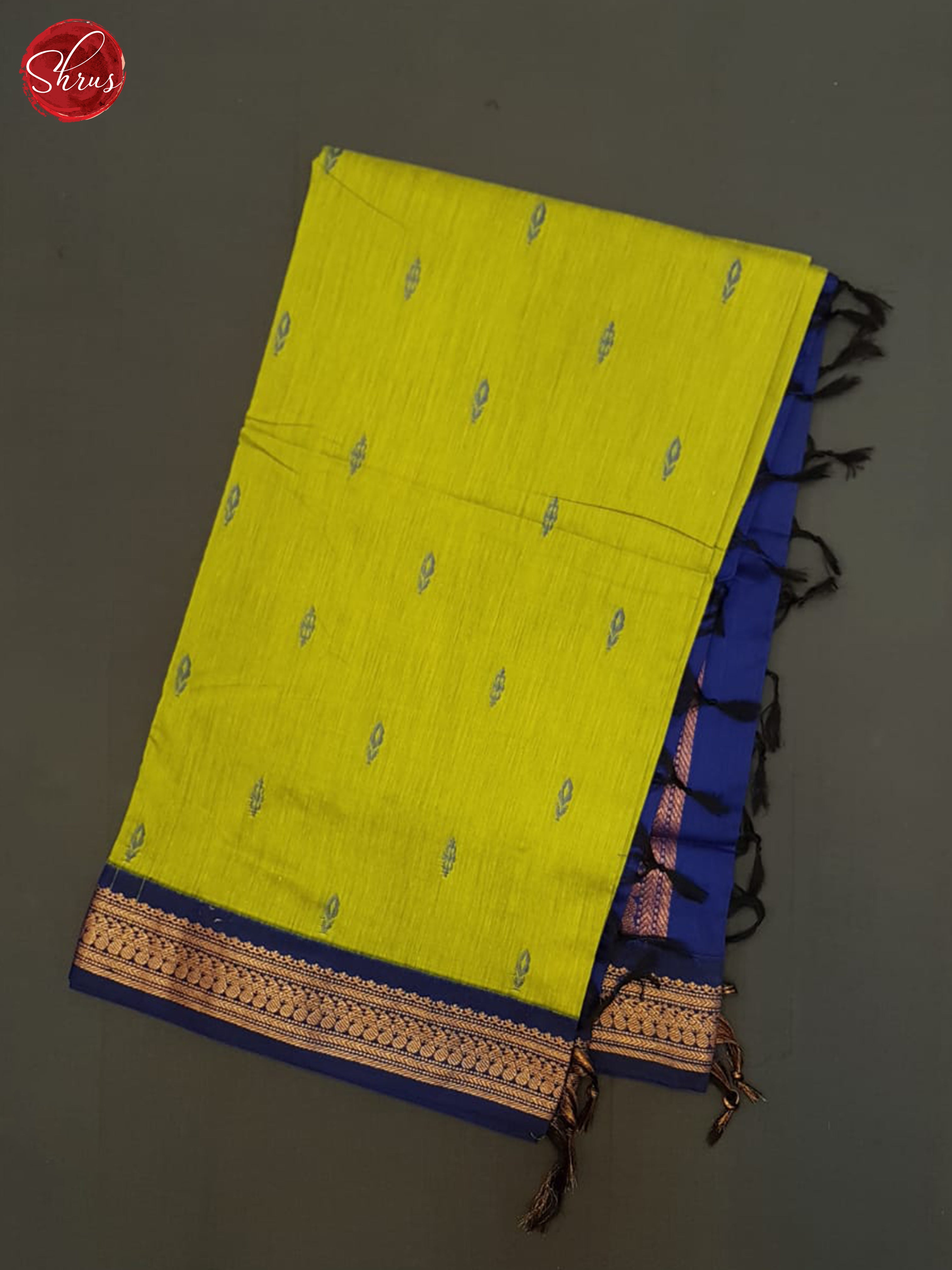 Green And Blue- Kalyani Cotton Saree - Shop on ShrusEternity.com