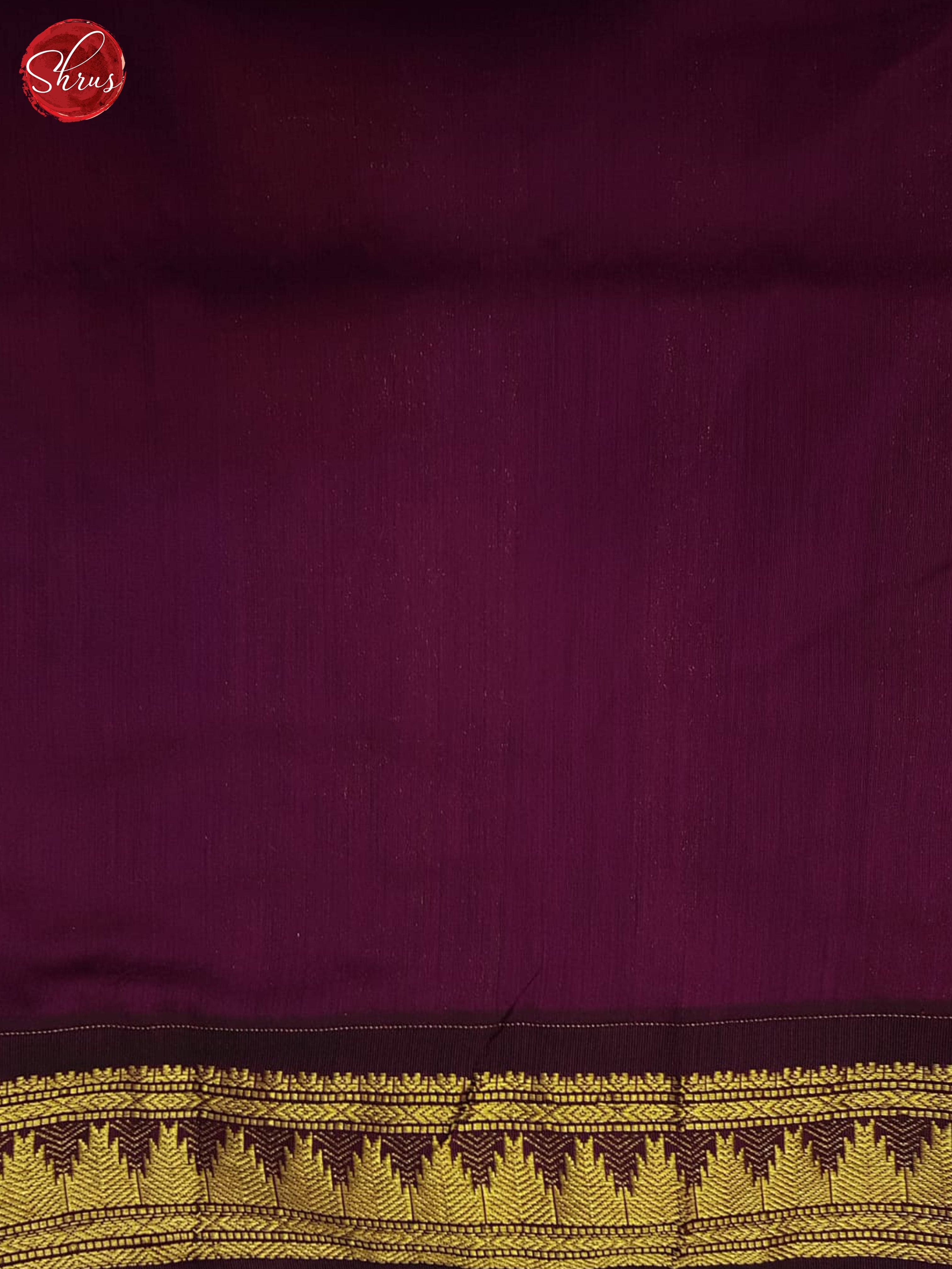 Green And Wine- Kalyani Cotton Saree - Shop on ShrusEternity.com