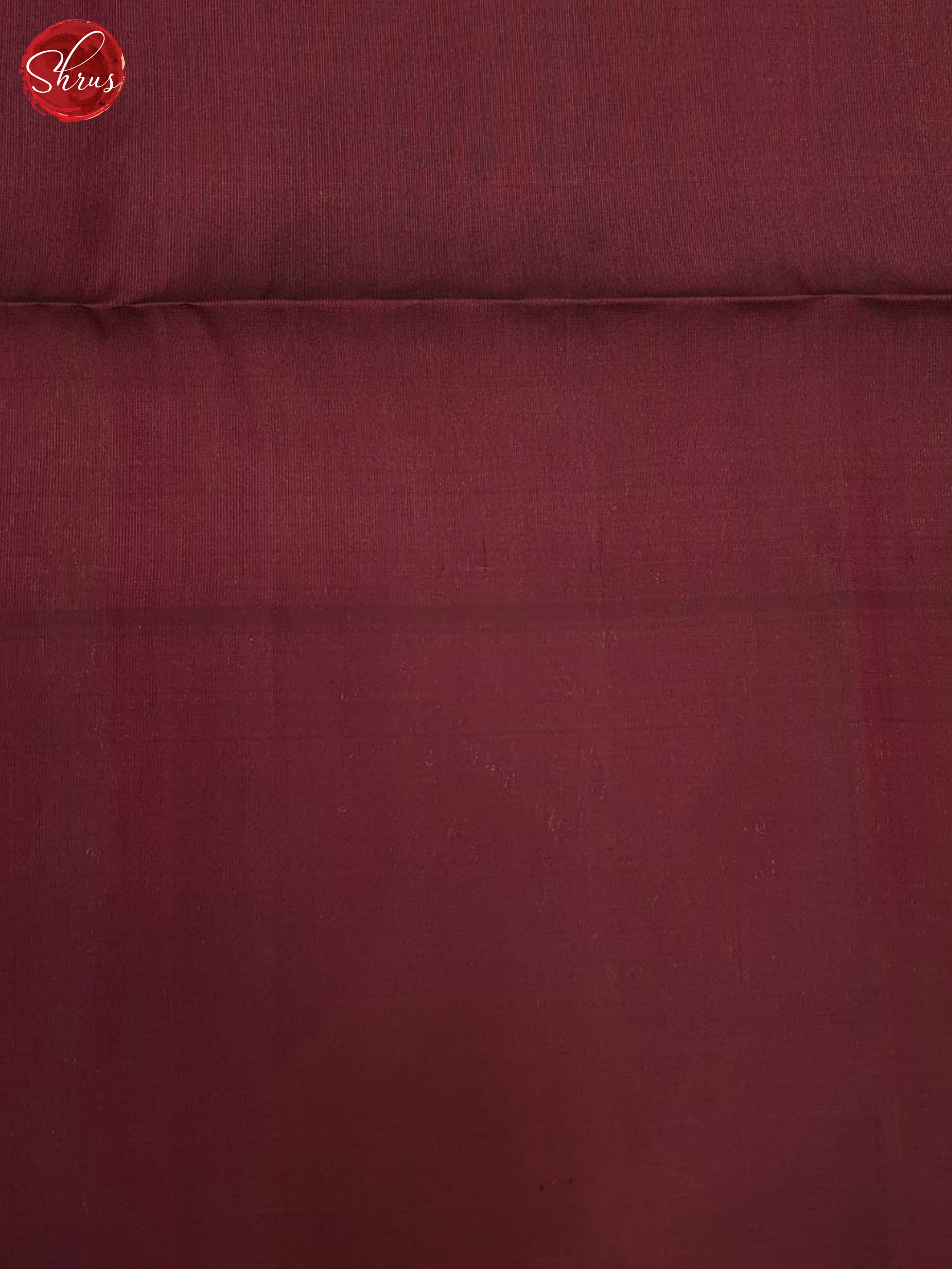 Green & Maroon - Soft Silk Saree - Shop on ShrusEternity.com