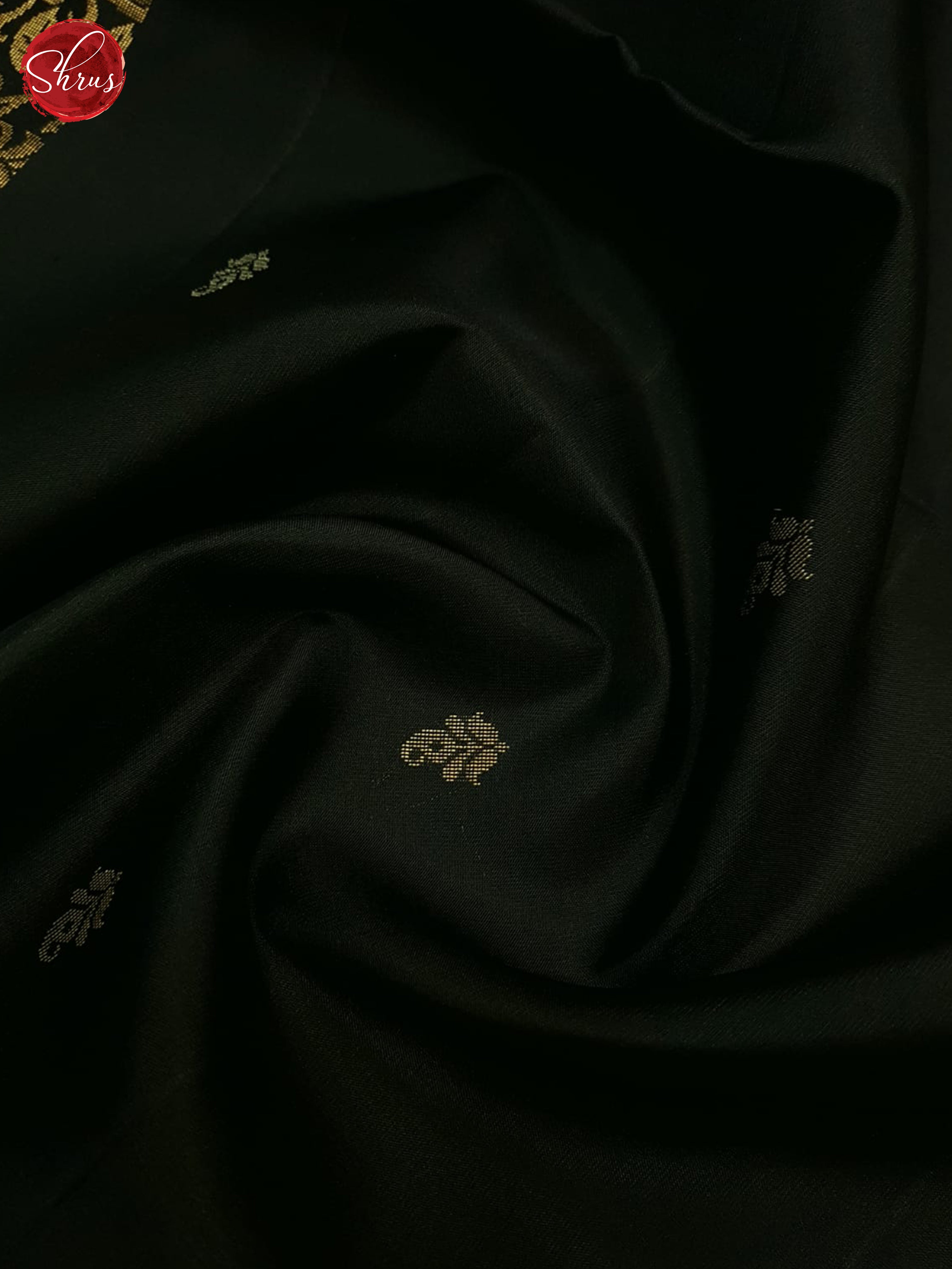 Black & Peacock Neck - Soft Silk Saree - Shop on ShrusEternity.com