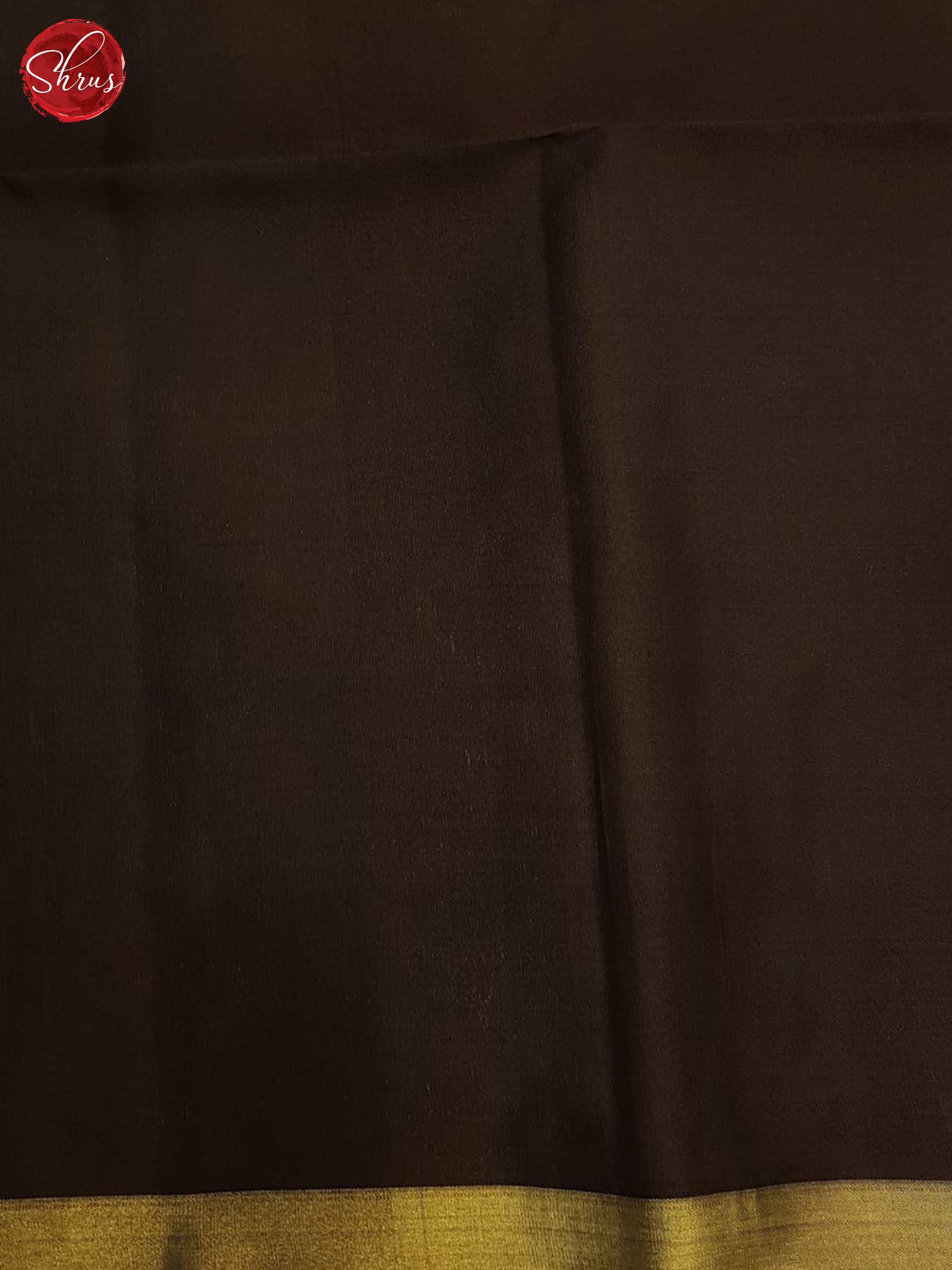 Golden Green & Brown - Soft Silk Saree - Shop on ShrusEternity.com