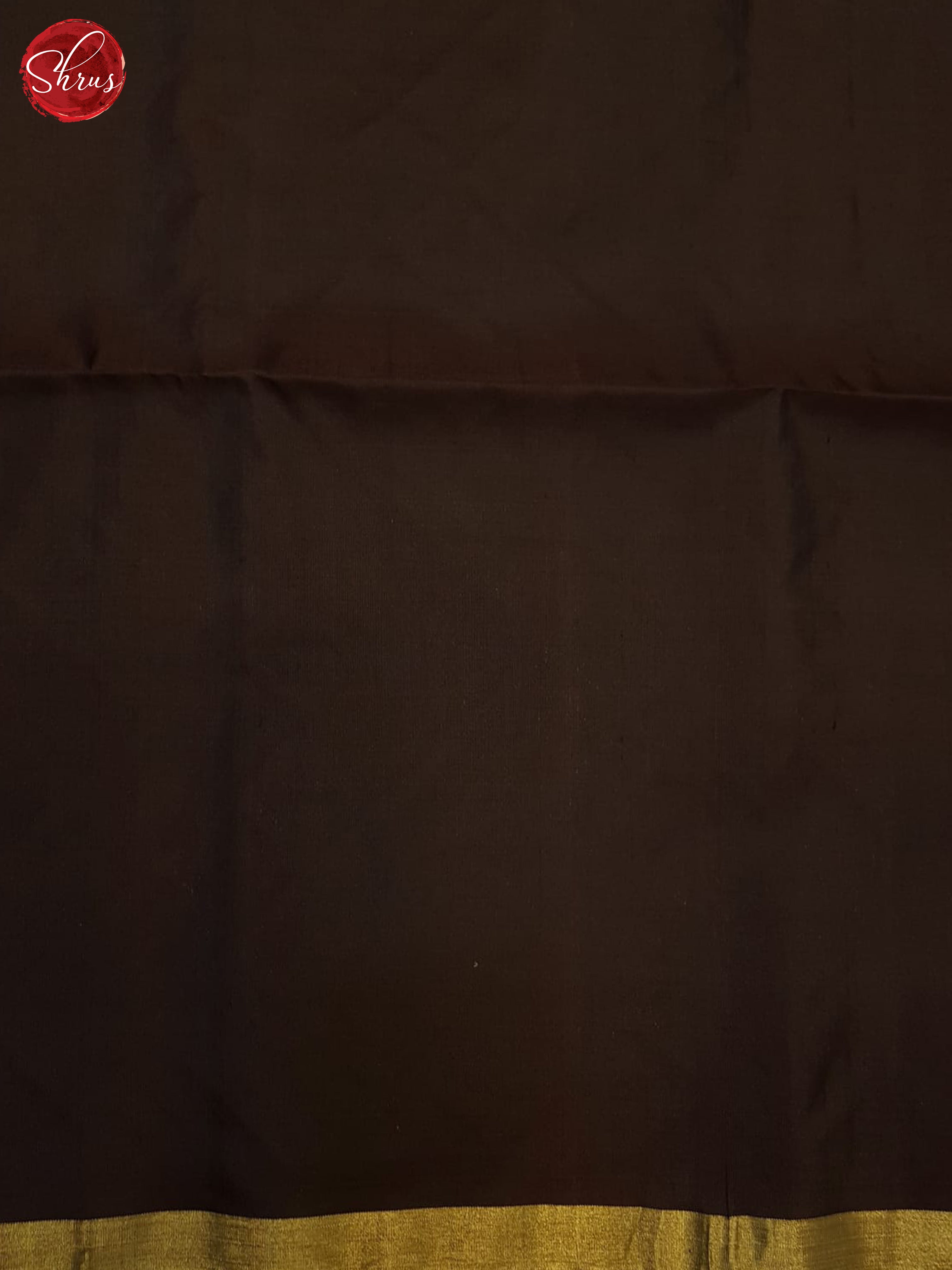 Mustard & Brown - Soft Silk Saree - Shop on ShrusEternity.com