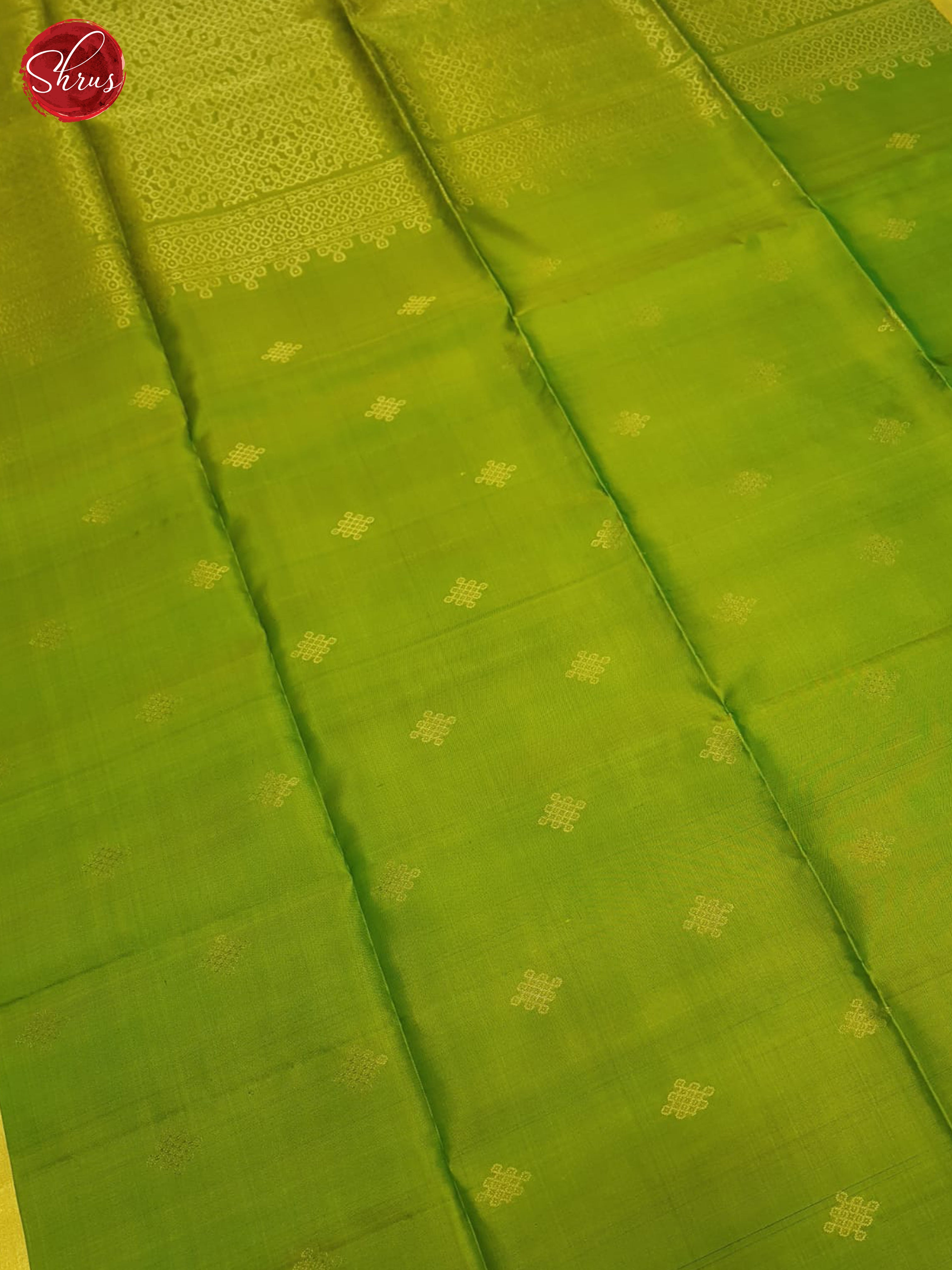 Green(Single Tone)- Soft Silk Saree - Shop on ShrusEternity.com