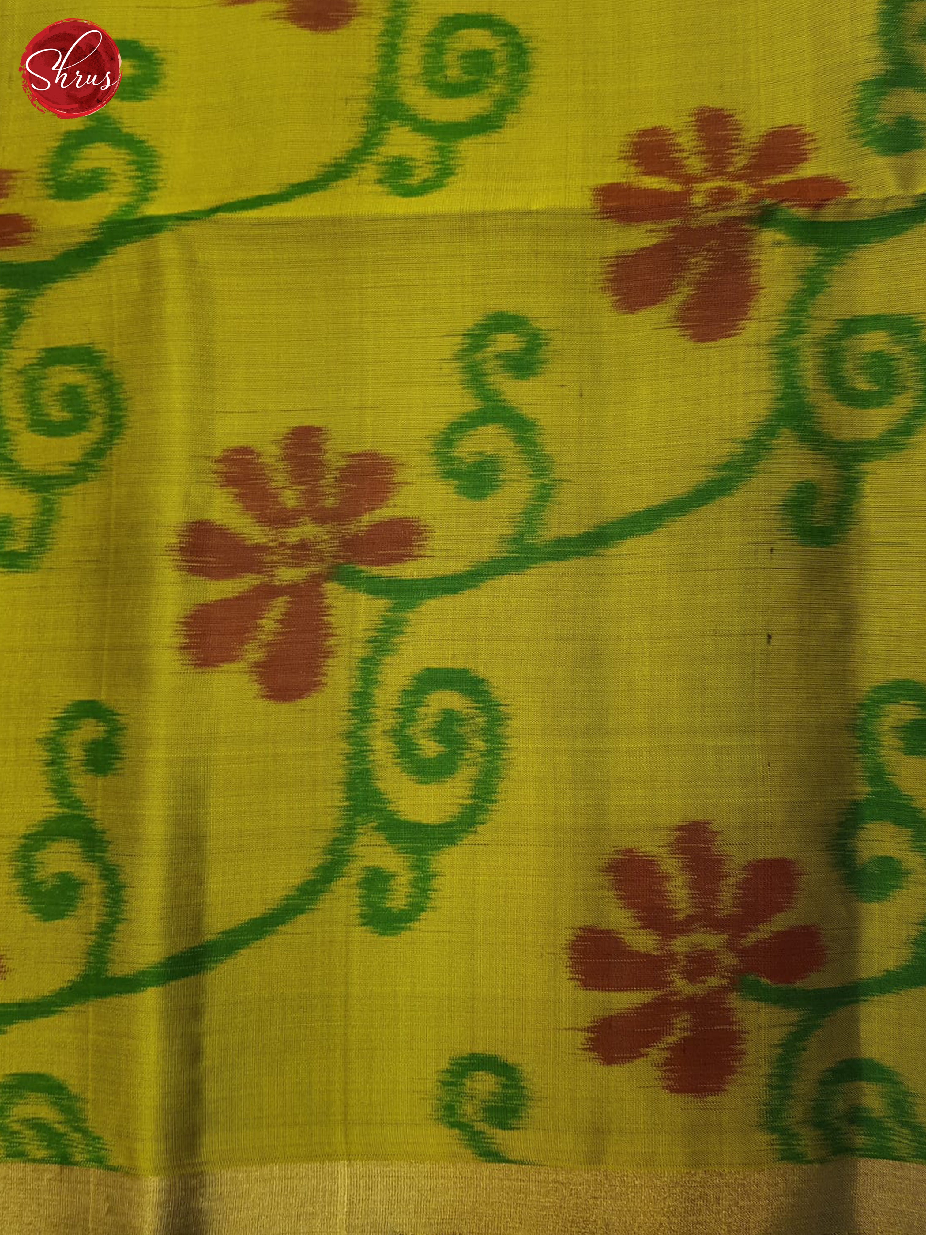 Green(Single Tone)- Soft Silk Saree - Shop on ShrusEternity.com