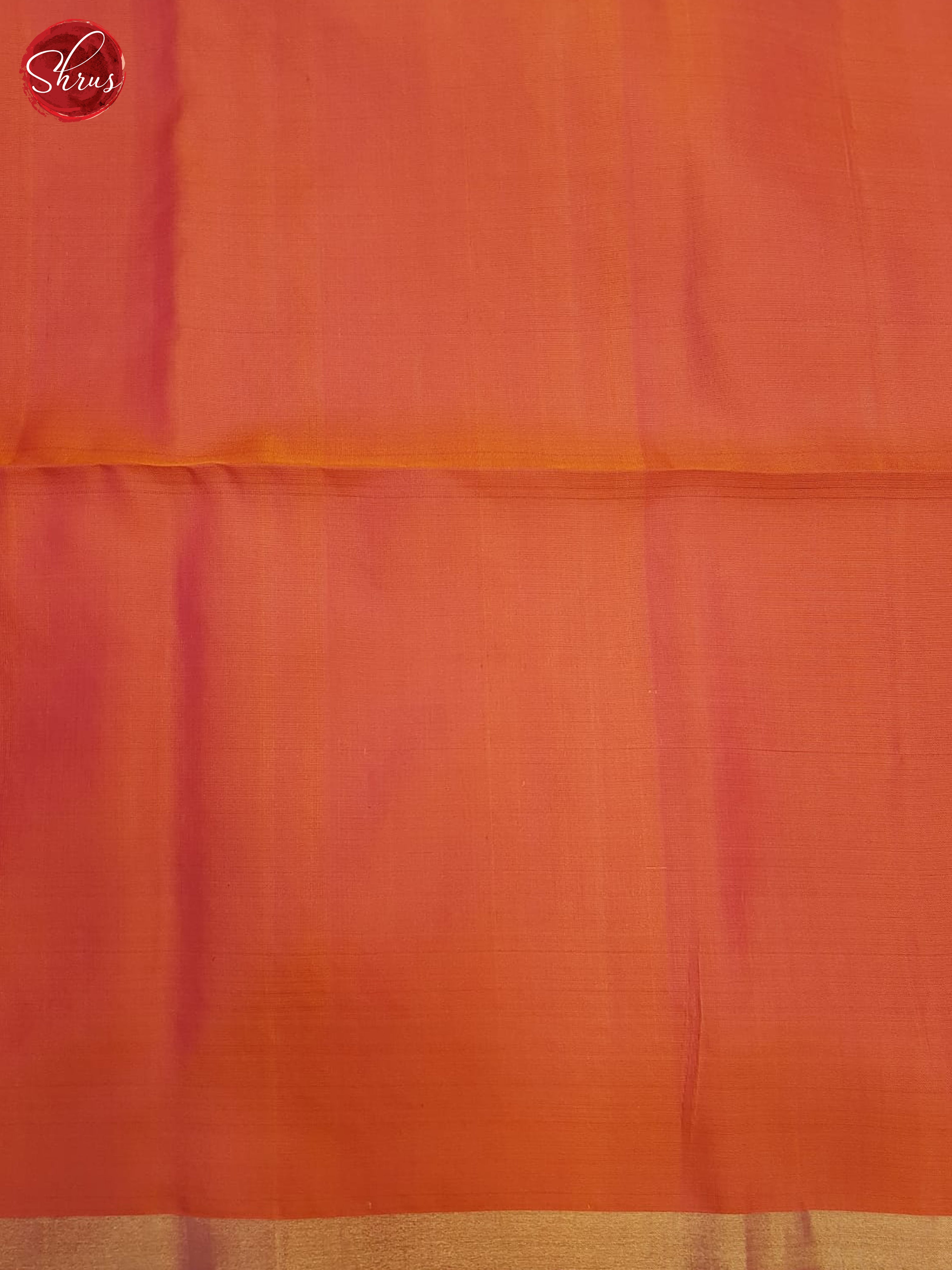 Green And Orangish Pink- Soft Silk Saree - Shop on ShrusEternity.com