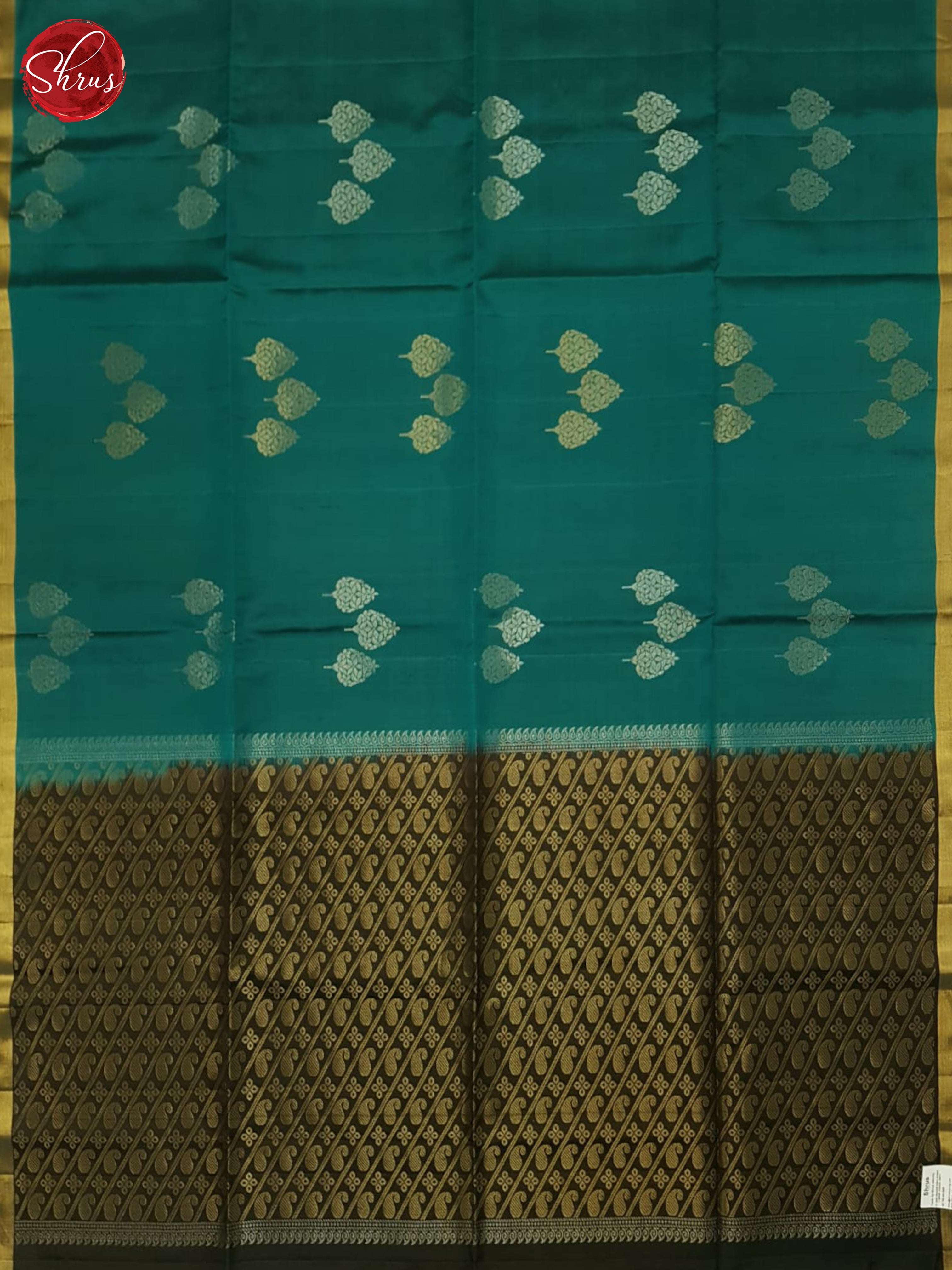 Blue And Black- SOft Silk Saree - Shop on ShrusEternity.com