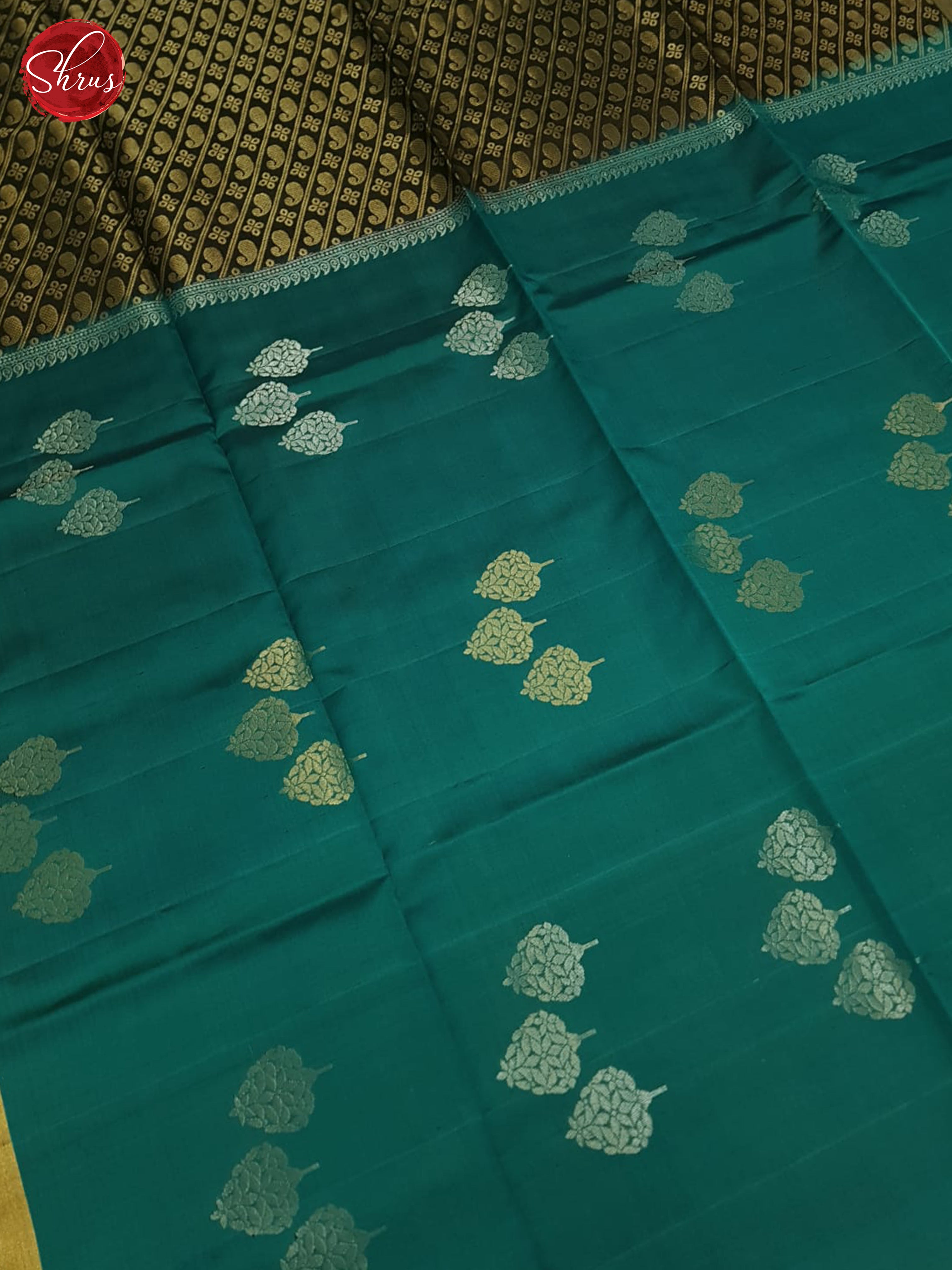 Blue And Black- SOft Silk Saree - Shop on ShrusEternity.com