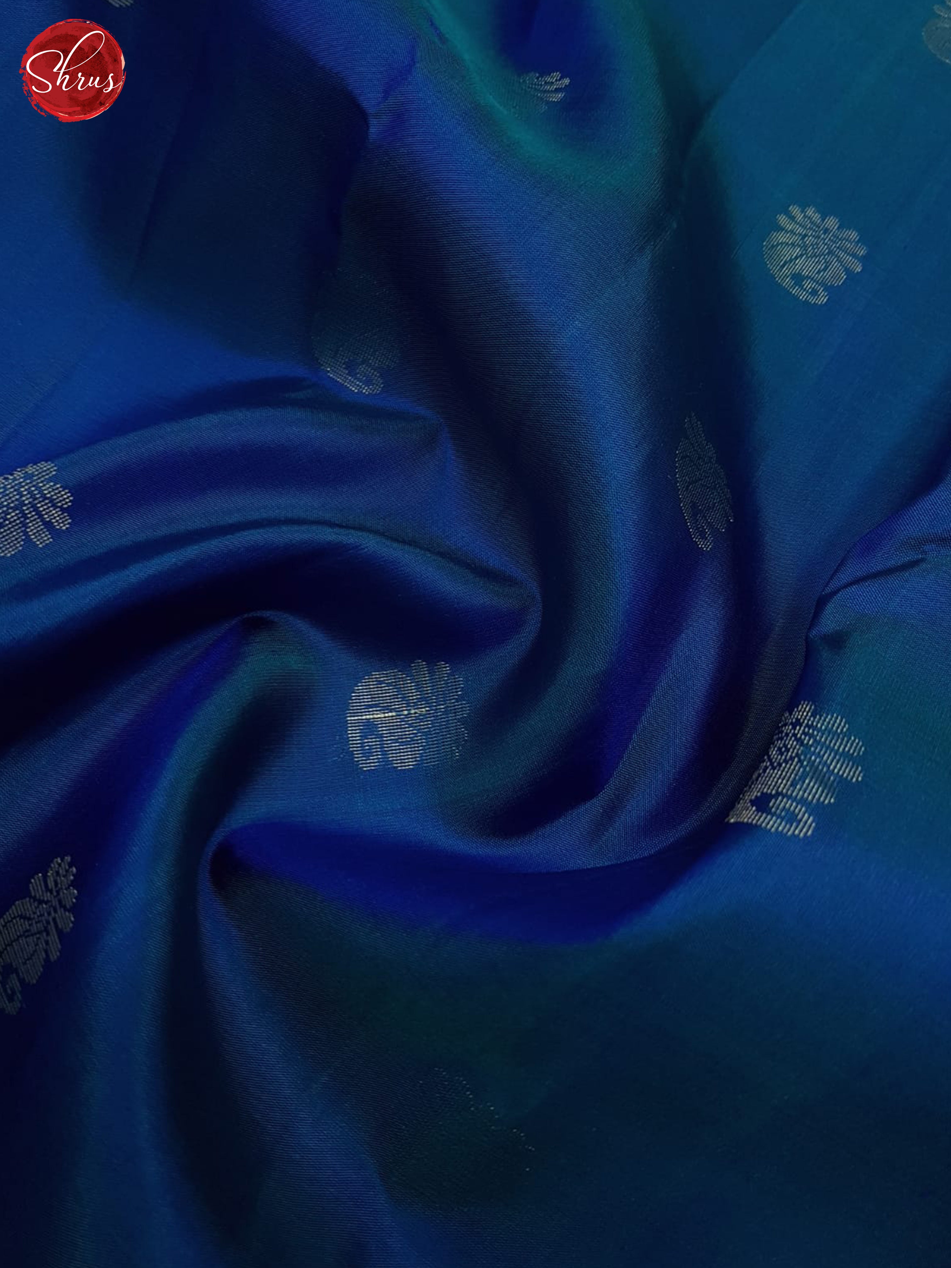 Blue & Purple - Soft Silk Saree - Shop on ShrusEternity.com