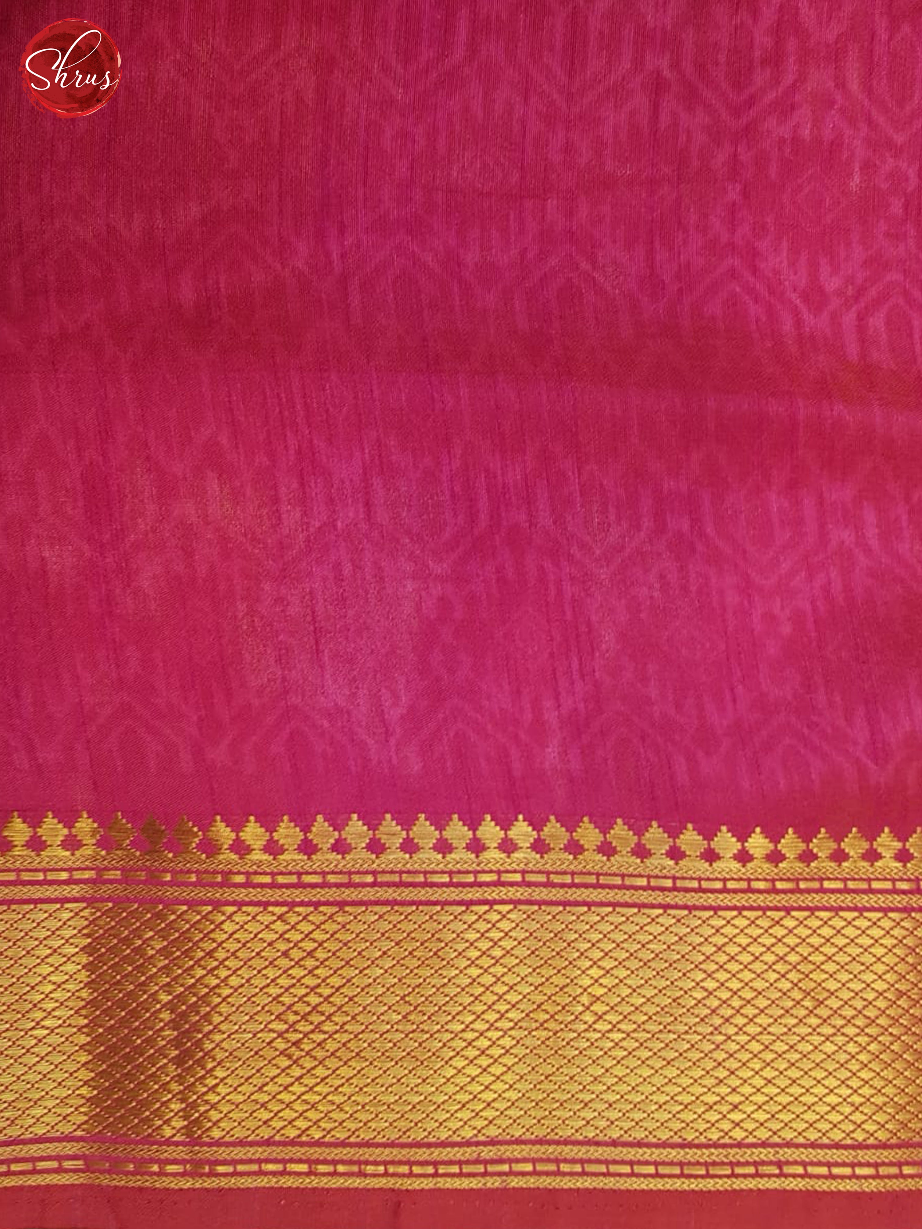 Purple And Pink- Semi Patola Saree - Shop on ShrusEternity.com