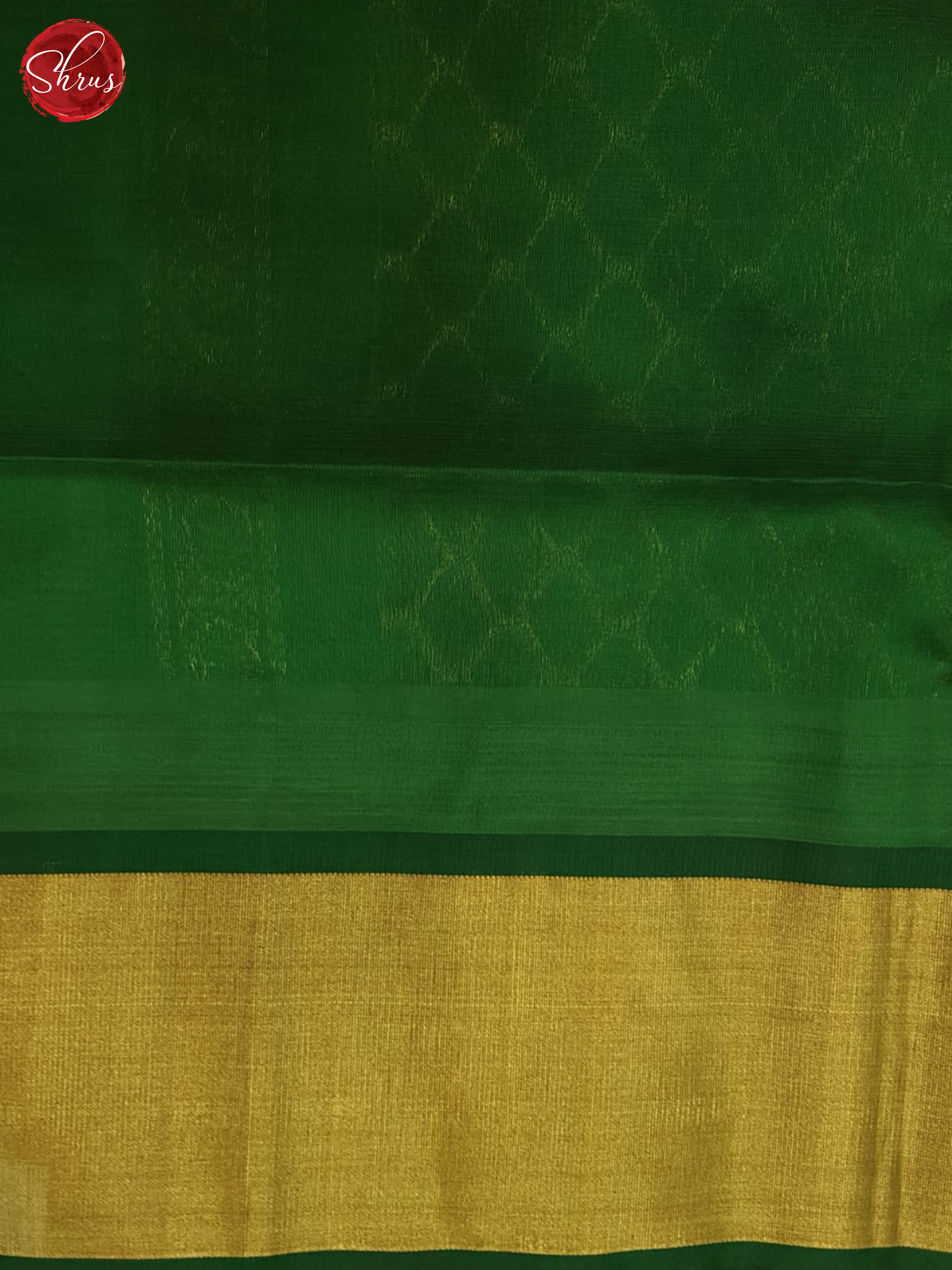 Mathulir Green And Green- Silk Cotton Saree - Shop on ShrusEternity.com