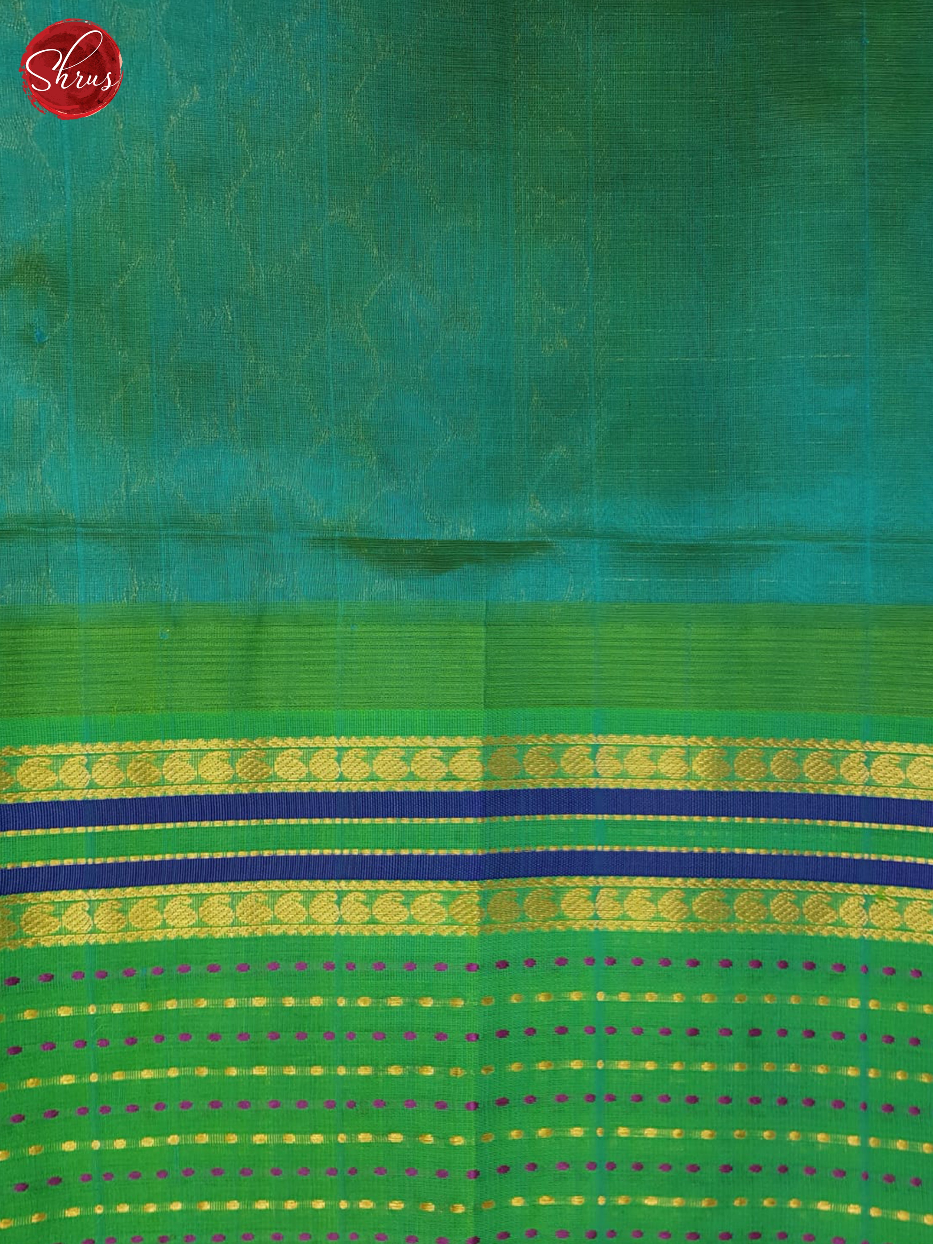 Light Mango Yellow And Green- Silk Cotton saree - Shop on ShrusEternity.com