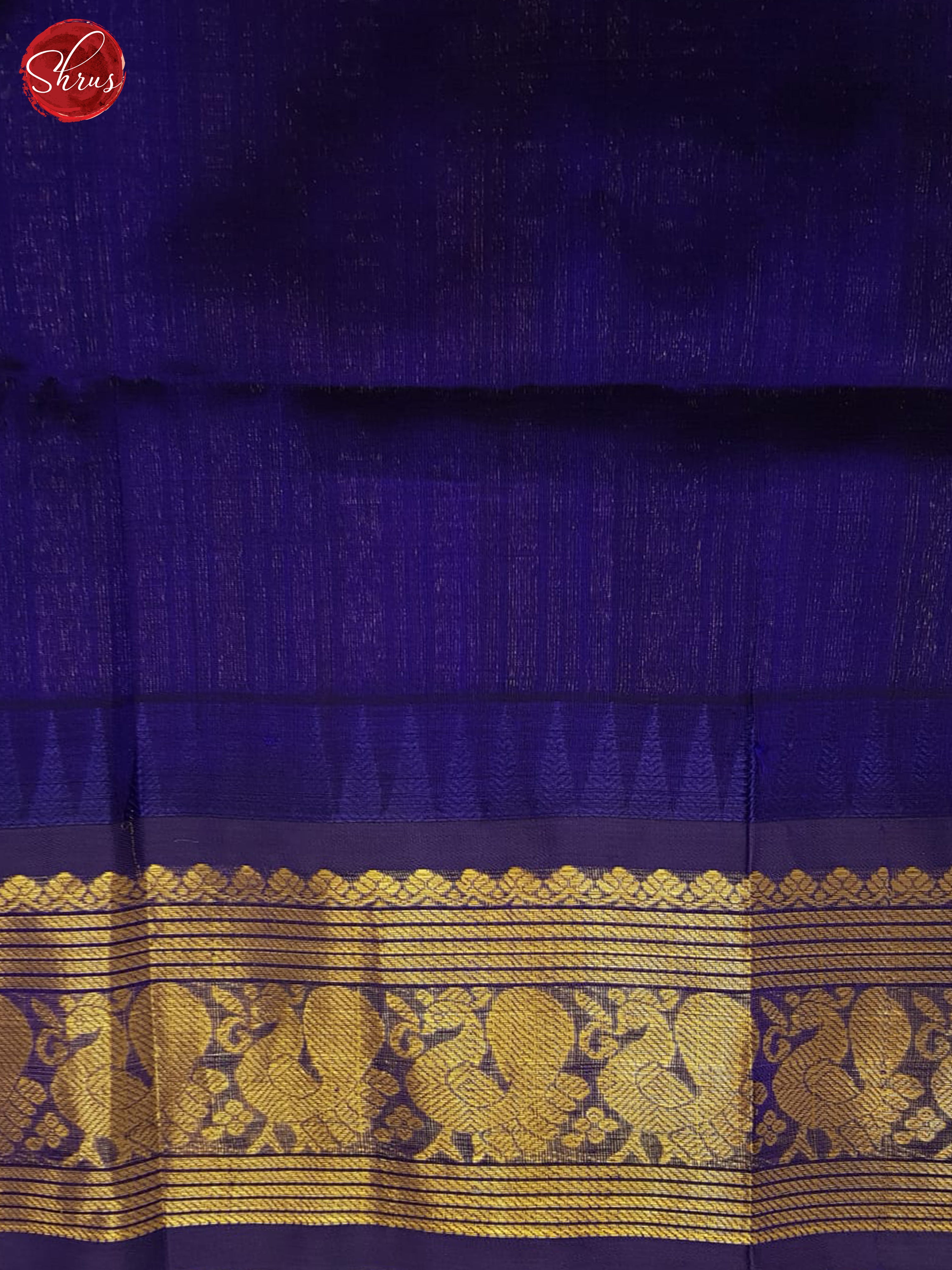 Green And Blue- Silk Cotton Saree - Shop on ShrusEternity.com