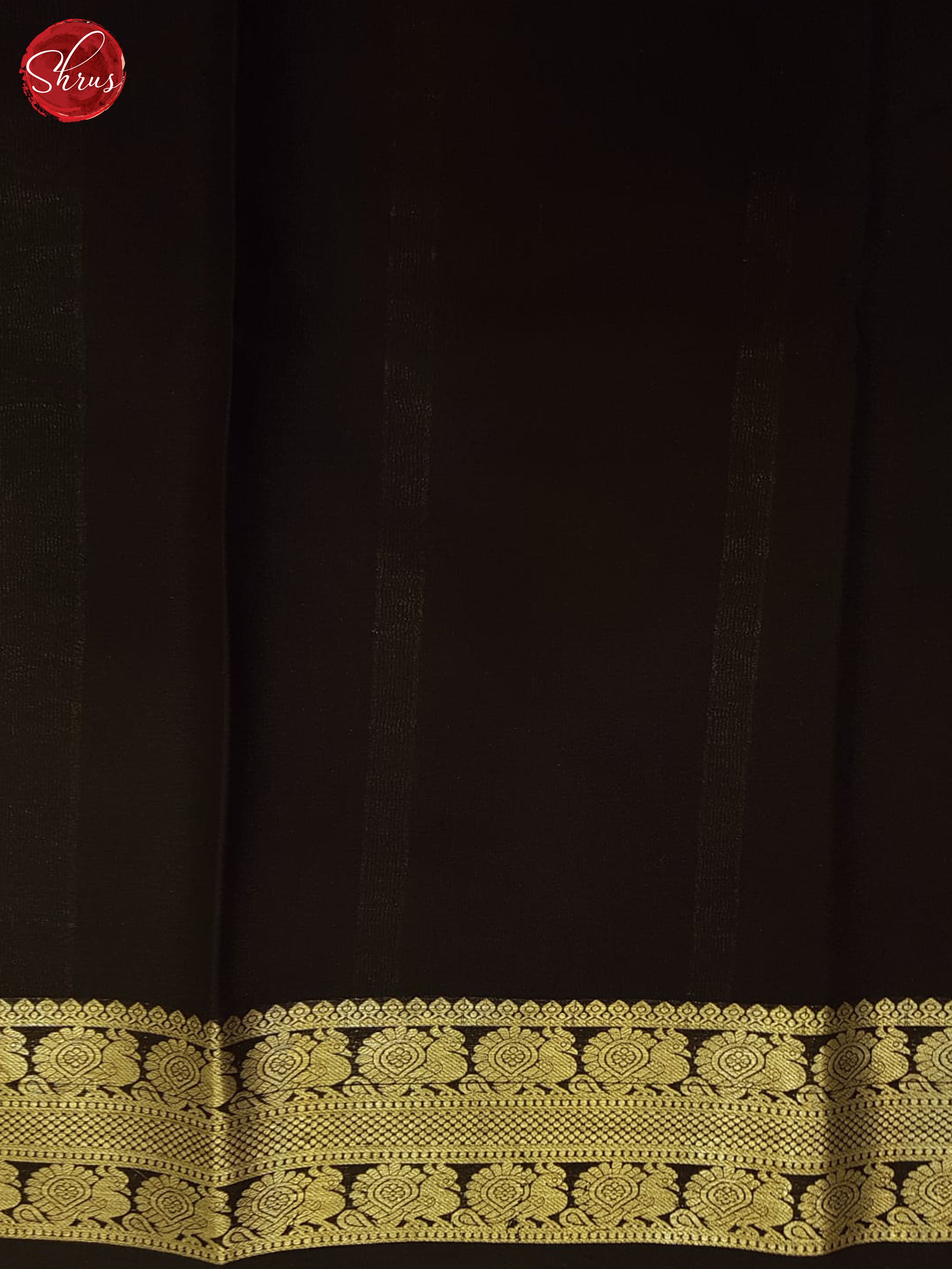 Green And Black- Mysore Silk Saree - Shop on ShrusEternity.com