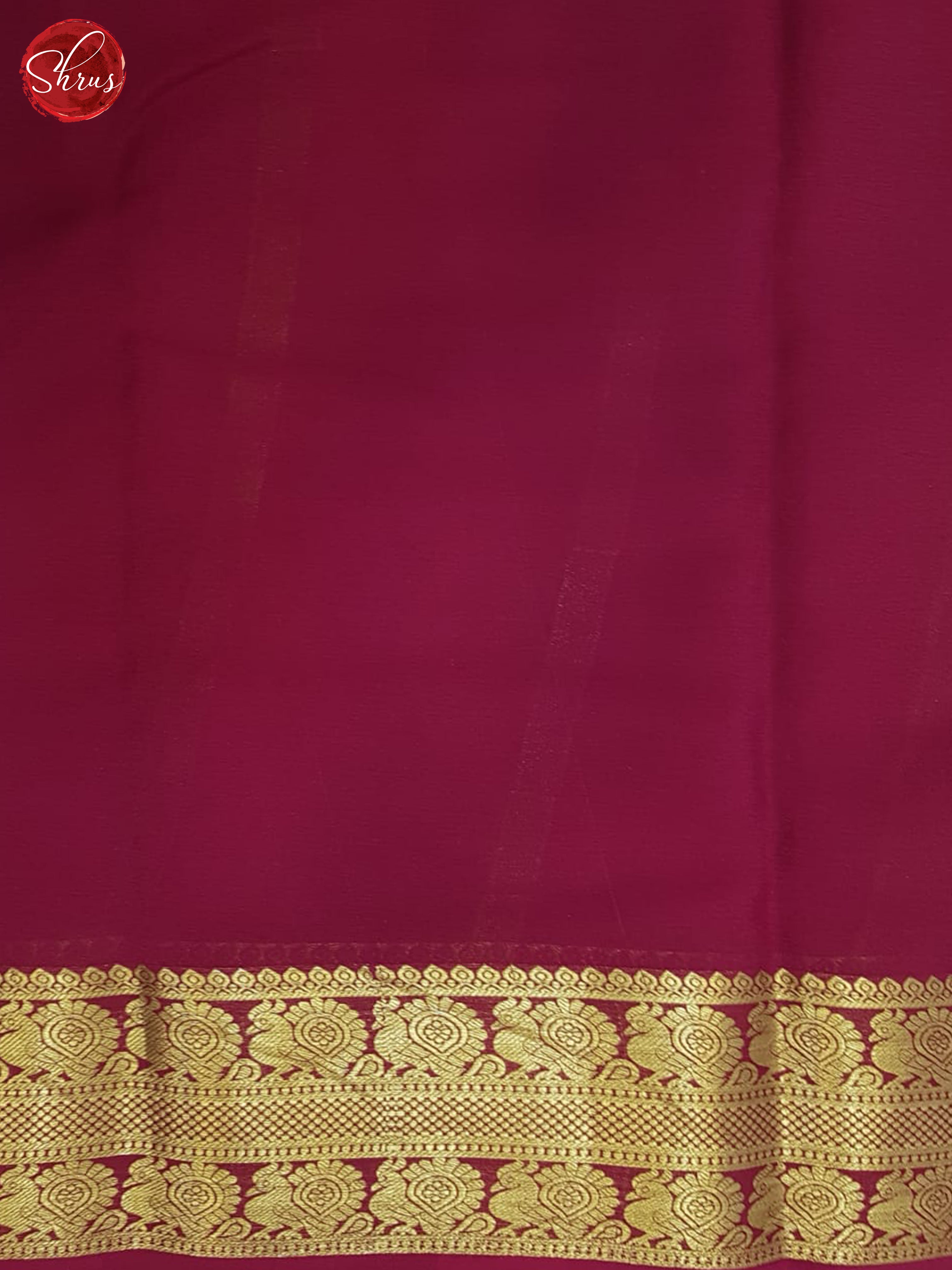 Green And Pink- Mysore Silk Saree - Shop on ShrusEternity.com