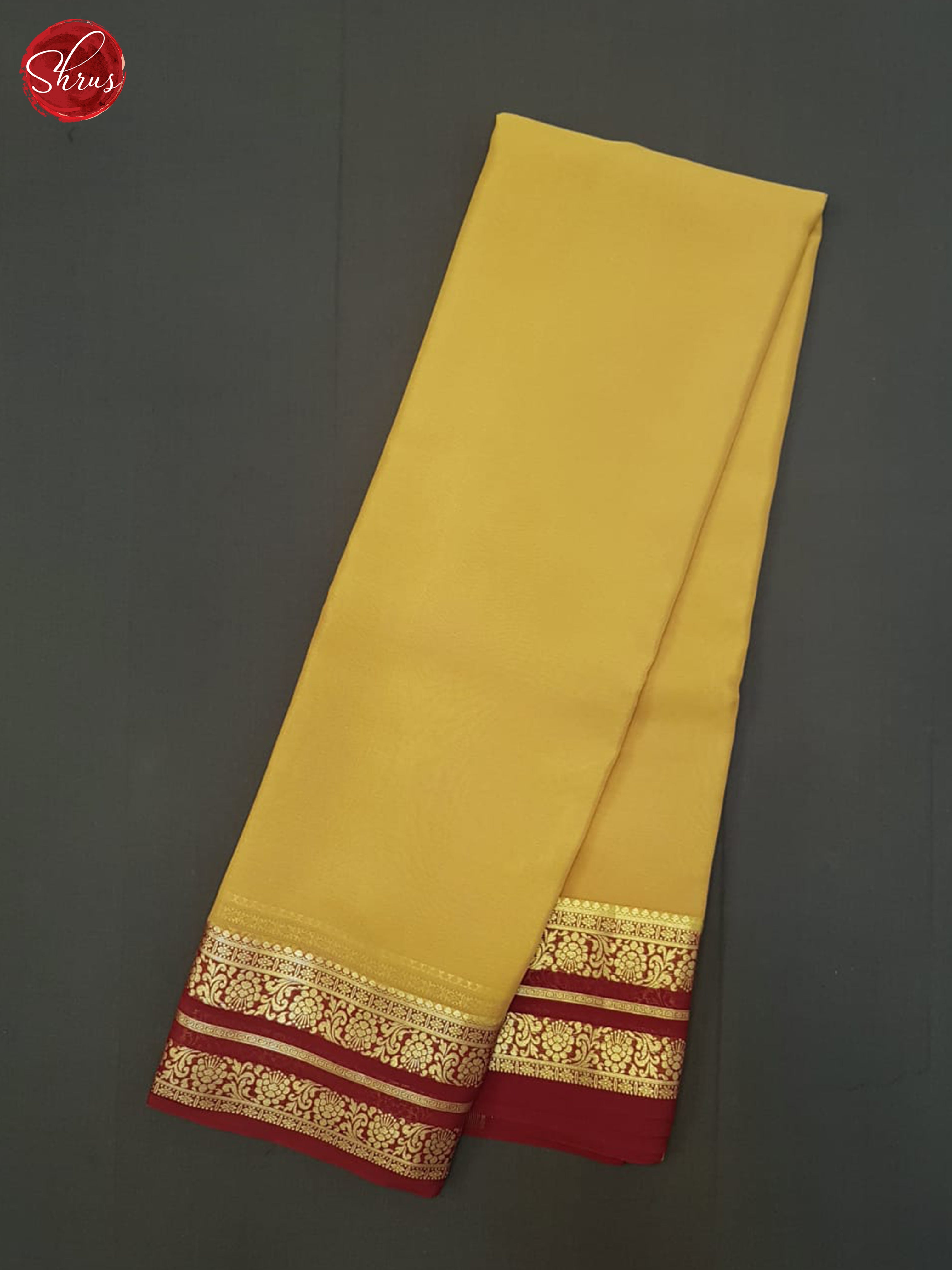 Brown And Maroon- Mysore silk Saree - Shop on ShrusEternity.com