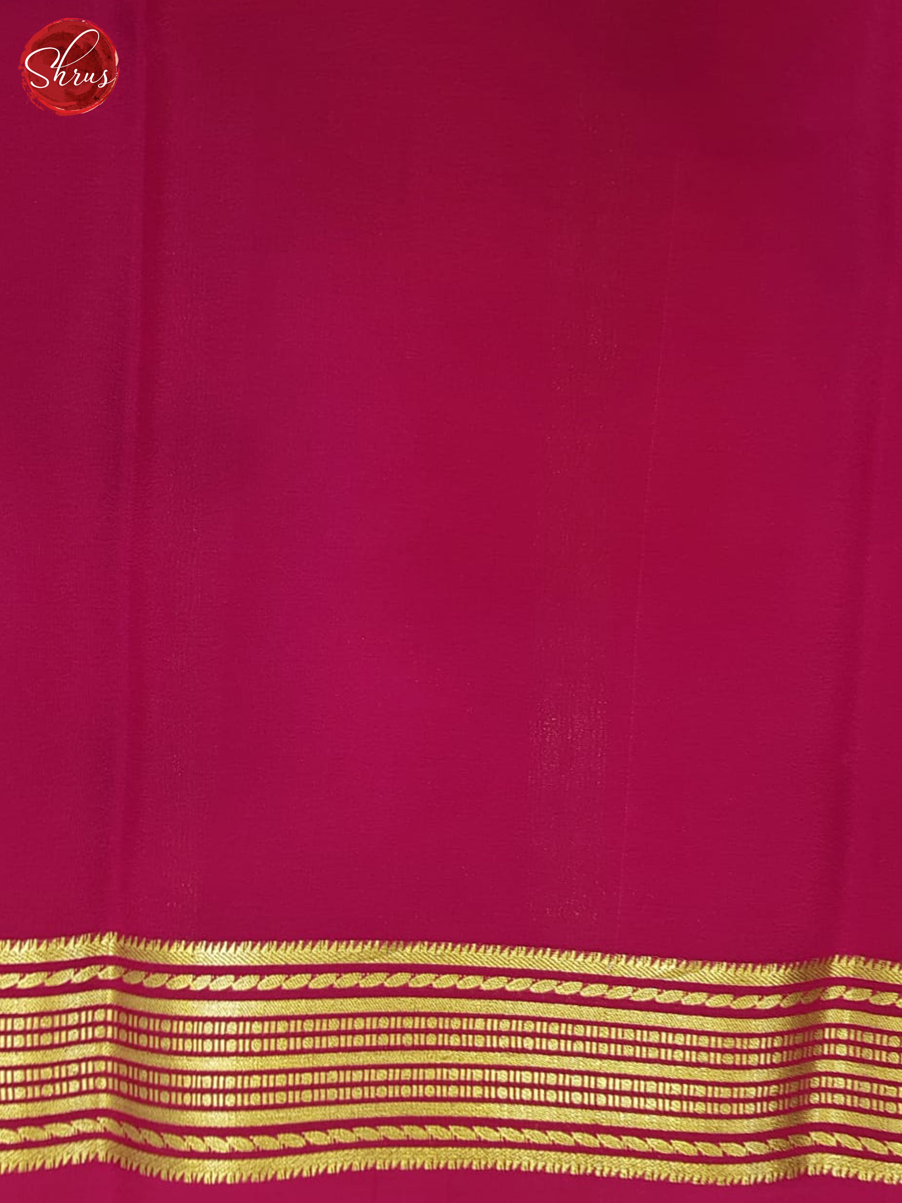 Baby Pink And Pink- Mysore Silk Saree - Shop on ShrusEternity.com