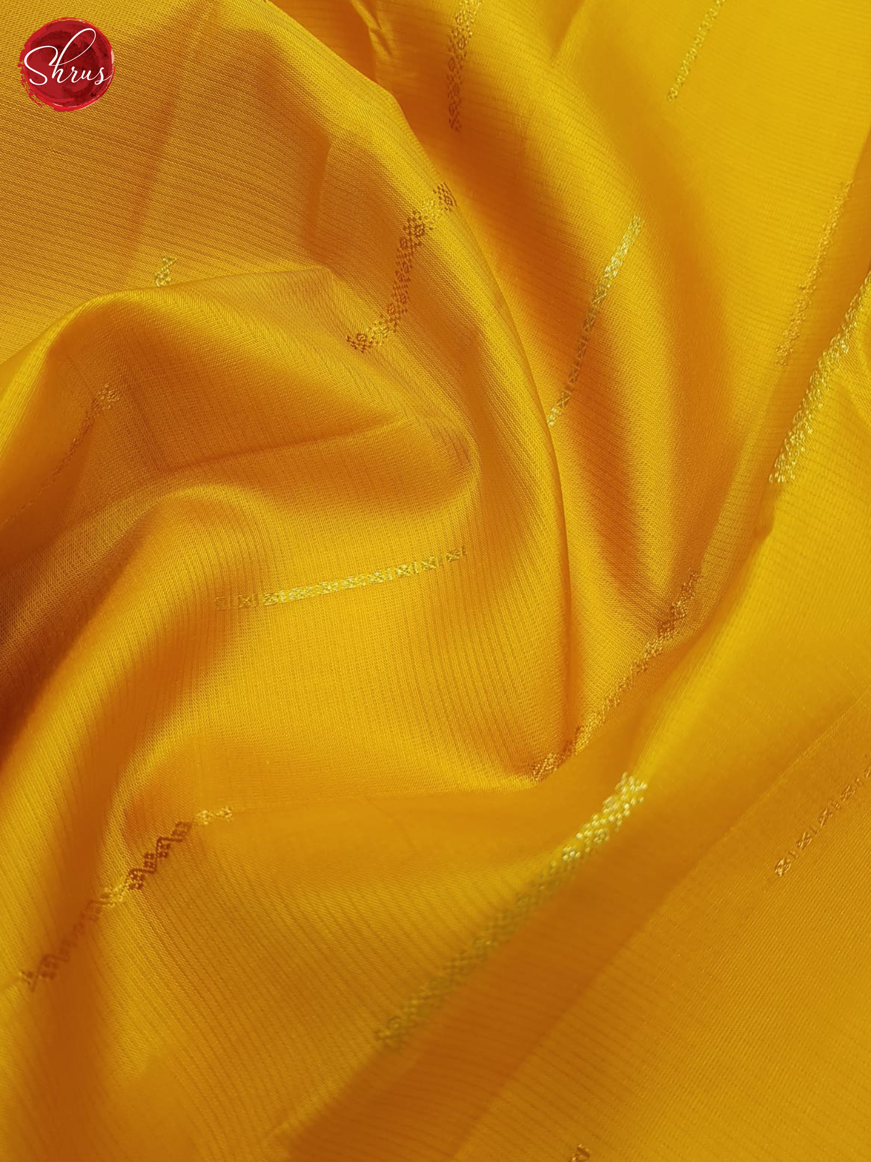 Mango Yellow And Teal - Soft Silk Saree - Shop on ShrusEternity.com