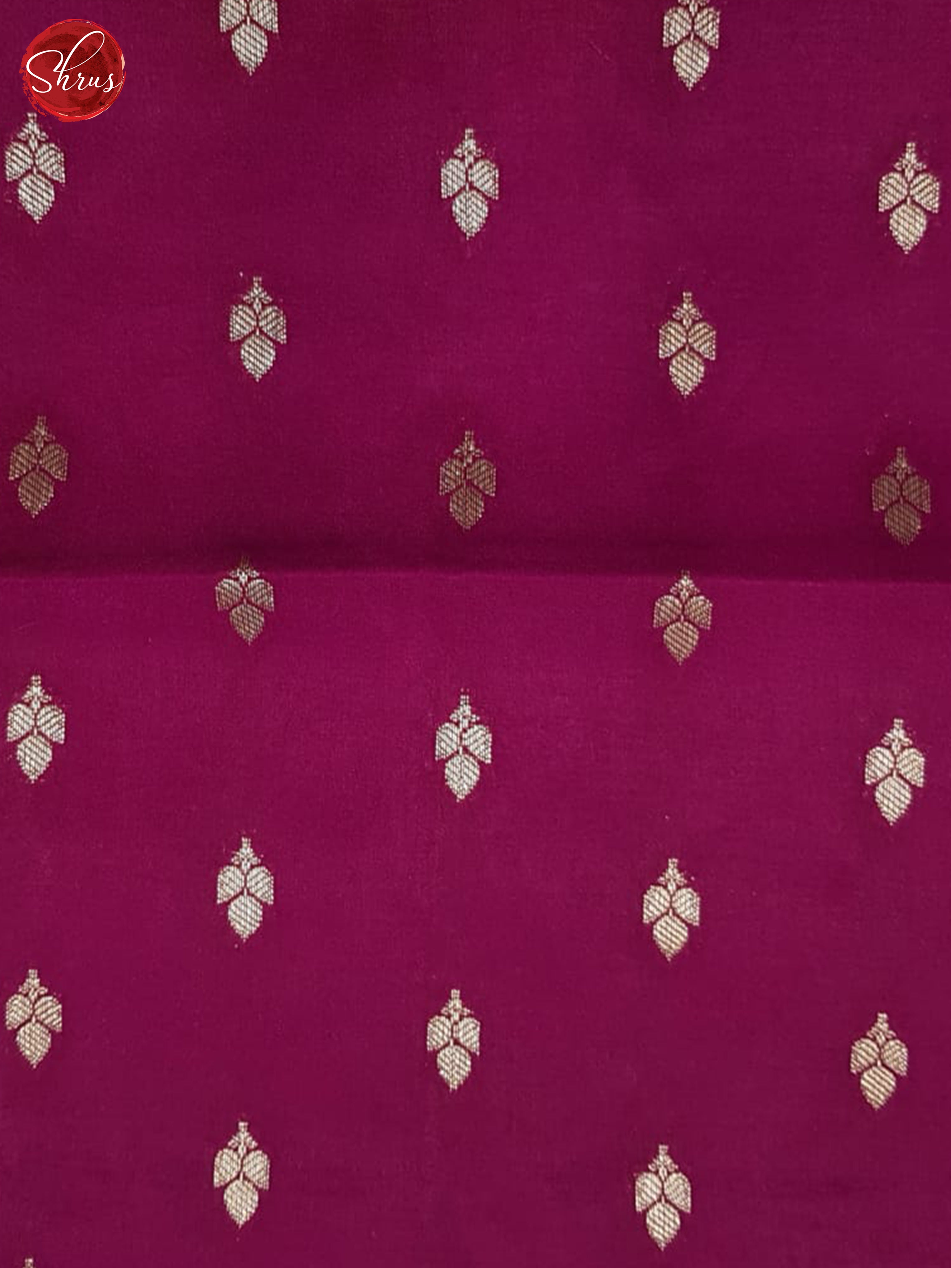 Majenta Pink(Single Tone)- Semi Dupion Saree - Shop on ShrusEternity.com