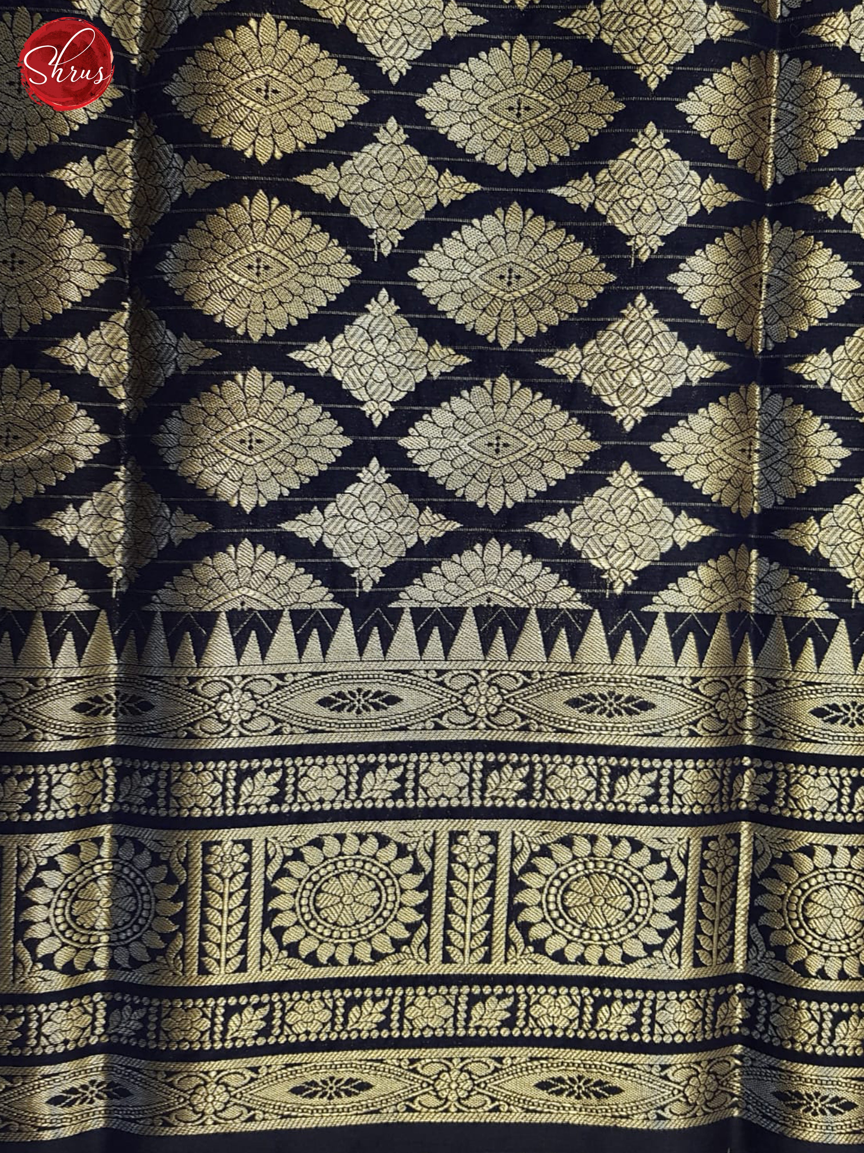 Blue(Single tone)- Semi Dupion Saree - Shop on ShrusEternity.com