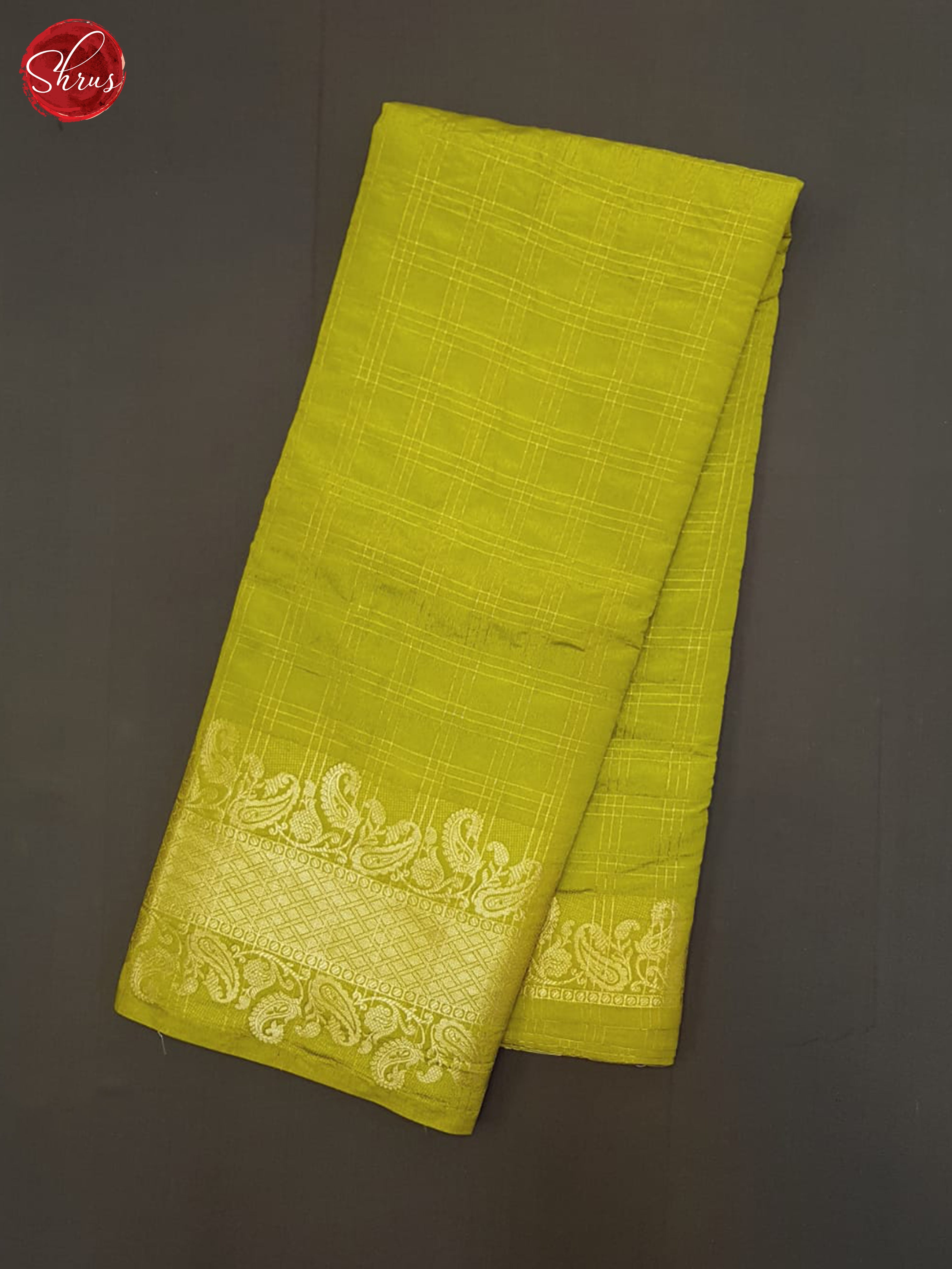 Mathulir Green(Single Tone)- Semi Dupion Saree - Shop on ShrusEternity.com