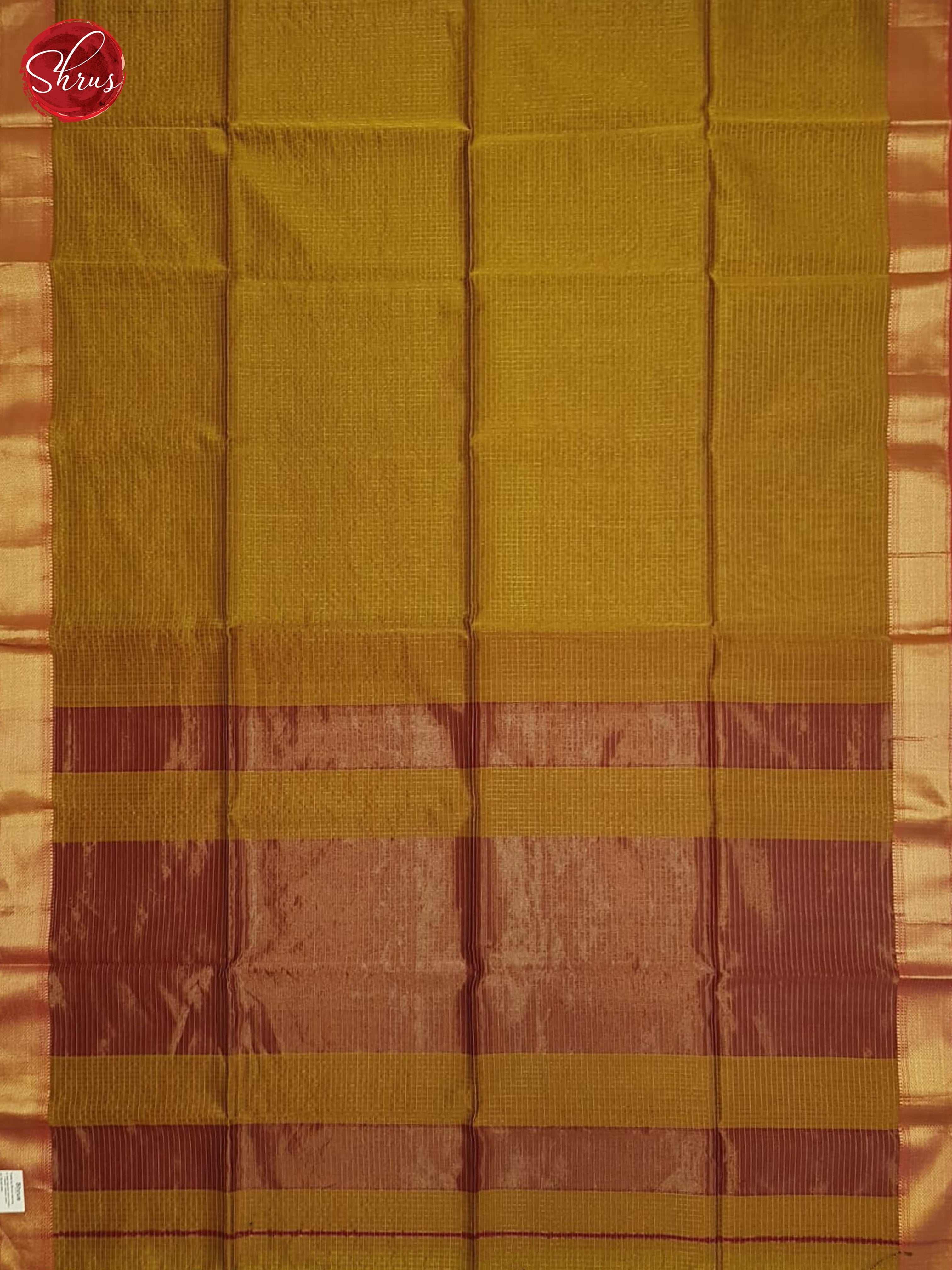 Greenish Brown And Maroon- Maheshwari Silk Cotton Saree - Shop on ShrusEternity.com