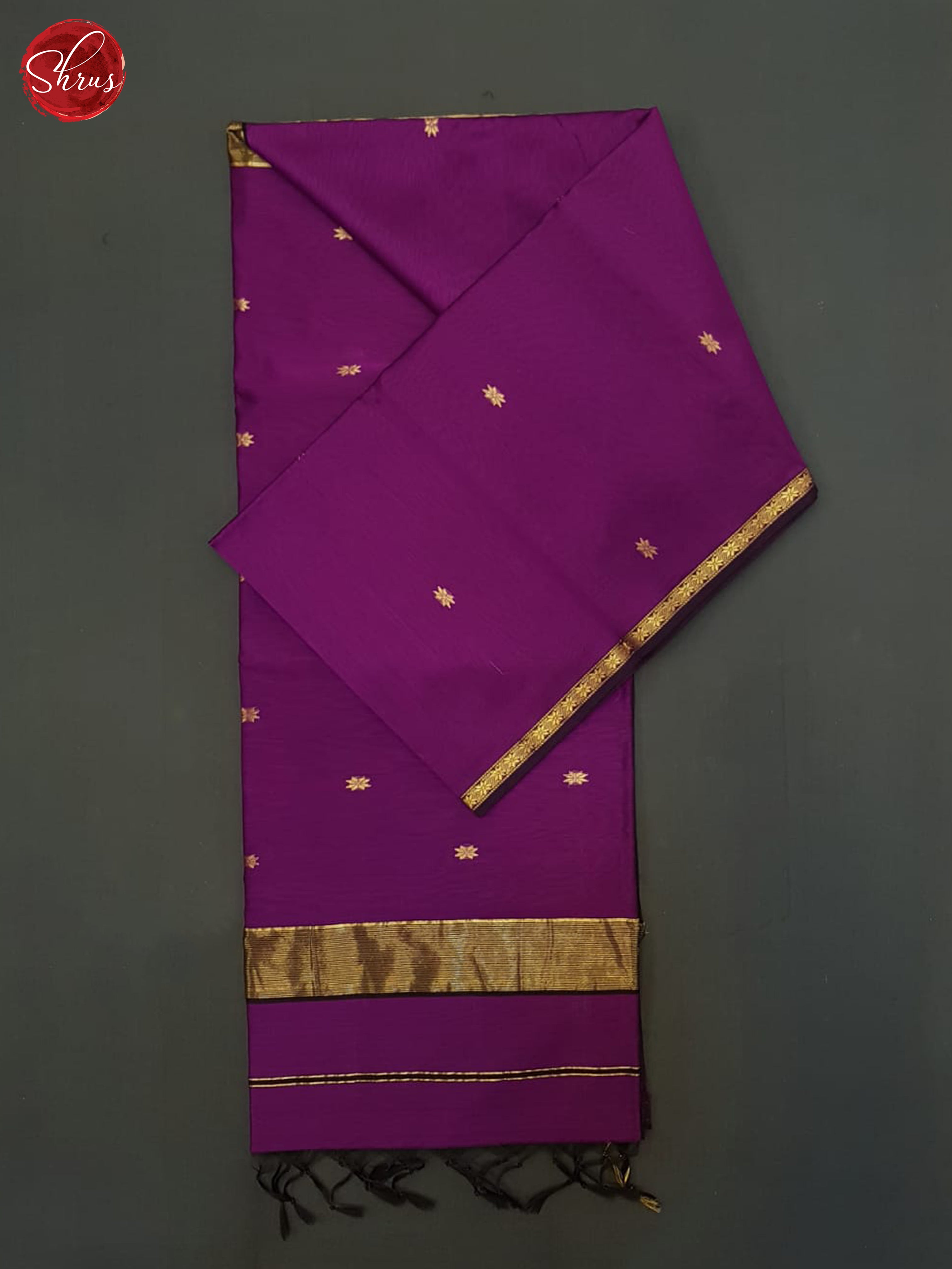 Vadamalli(Single Tone)- maheshwari silk Cotton Saree - Shop on ShrusEternity.com
