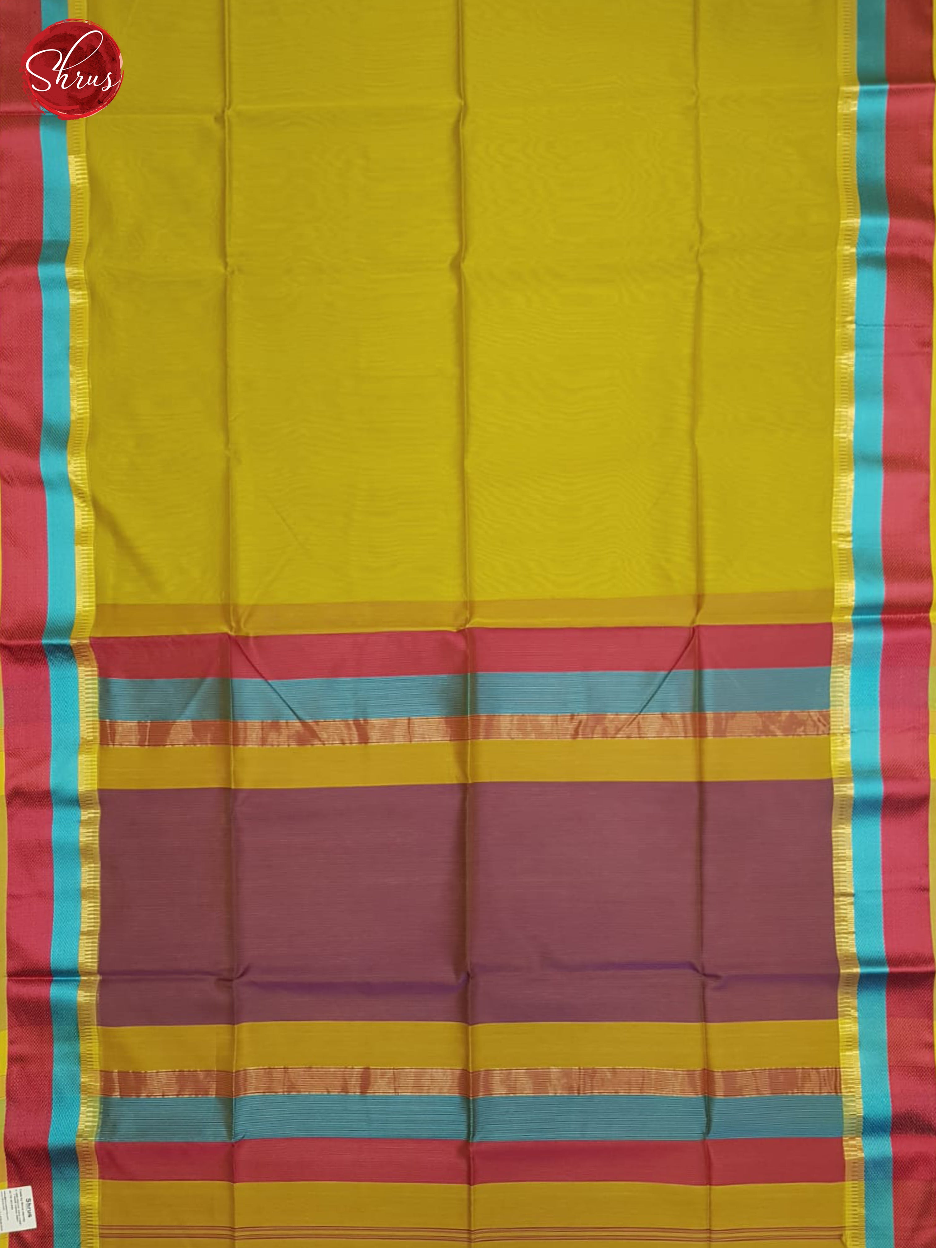 Mathulir Green And Pink- Maheshwari Silk Cotton Saree - Shop on ShrusEternity.com