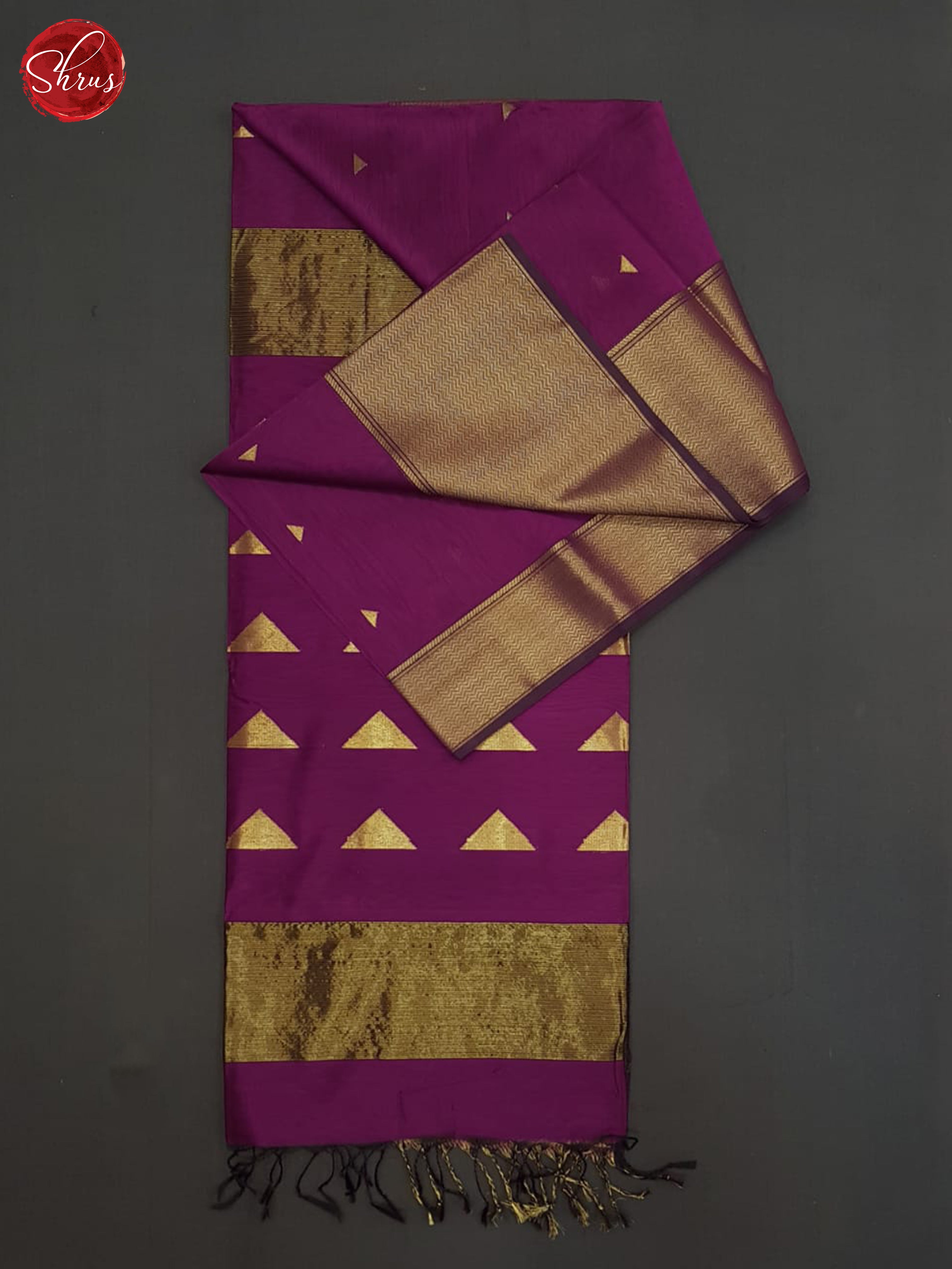 Vadamalli(Single Tone)- maheshwari Silk Cotton saree - Shop on ShrusEternity.com
