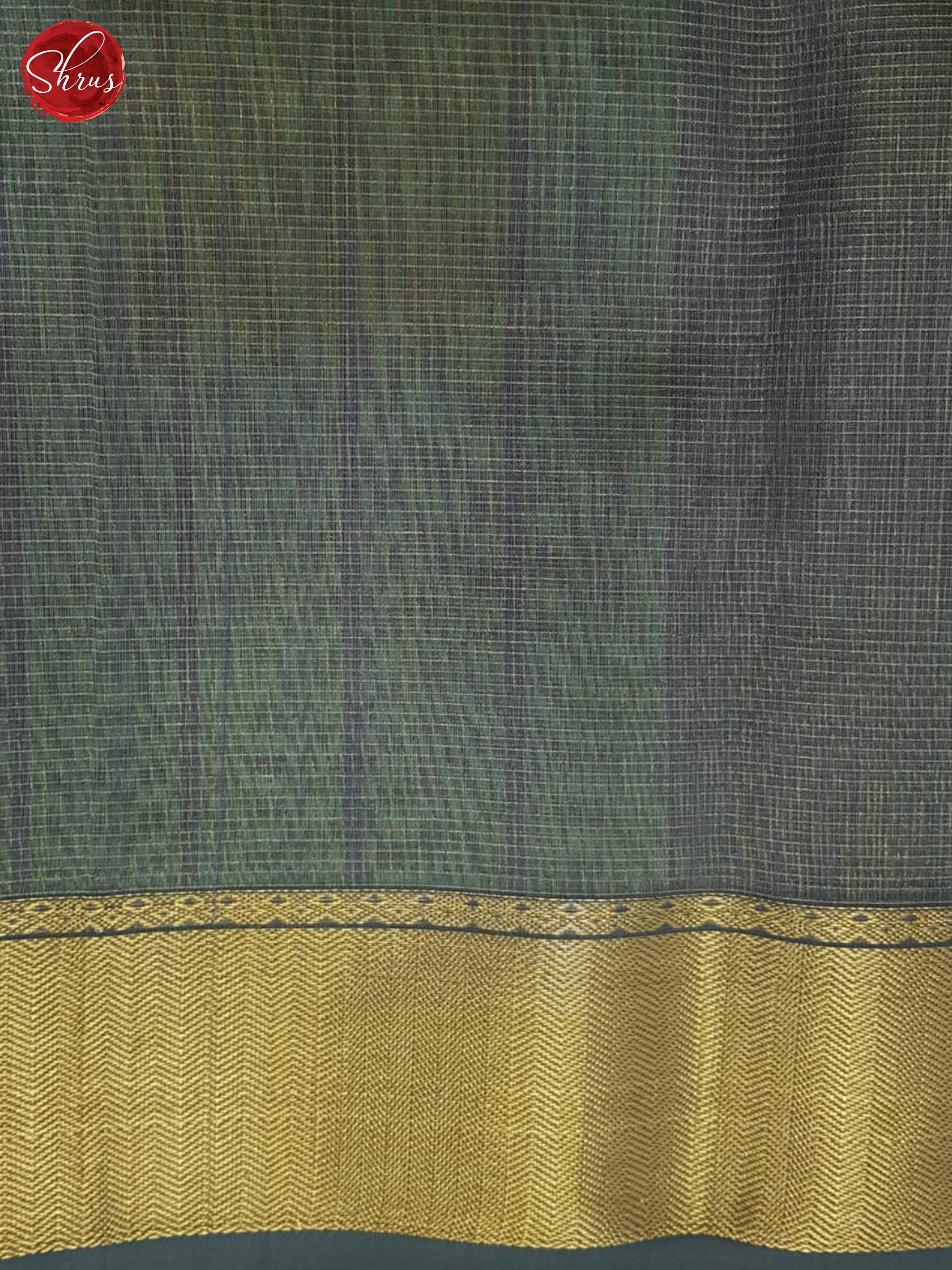 Pastel Green And Blue- Maheshwari Silk Cotton saree - Shop on ShrusEternity.com