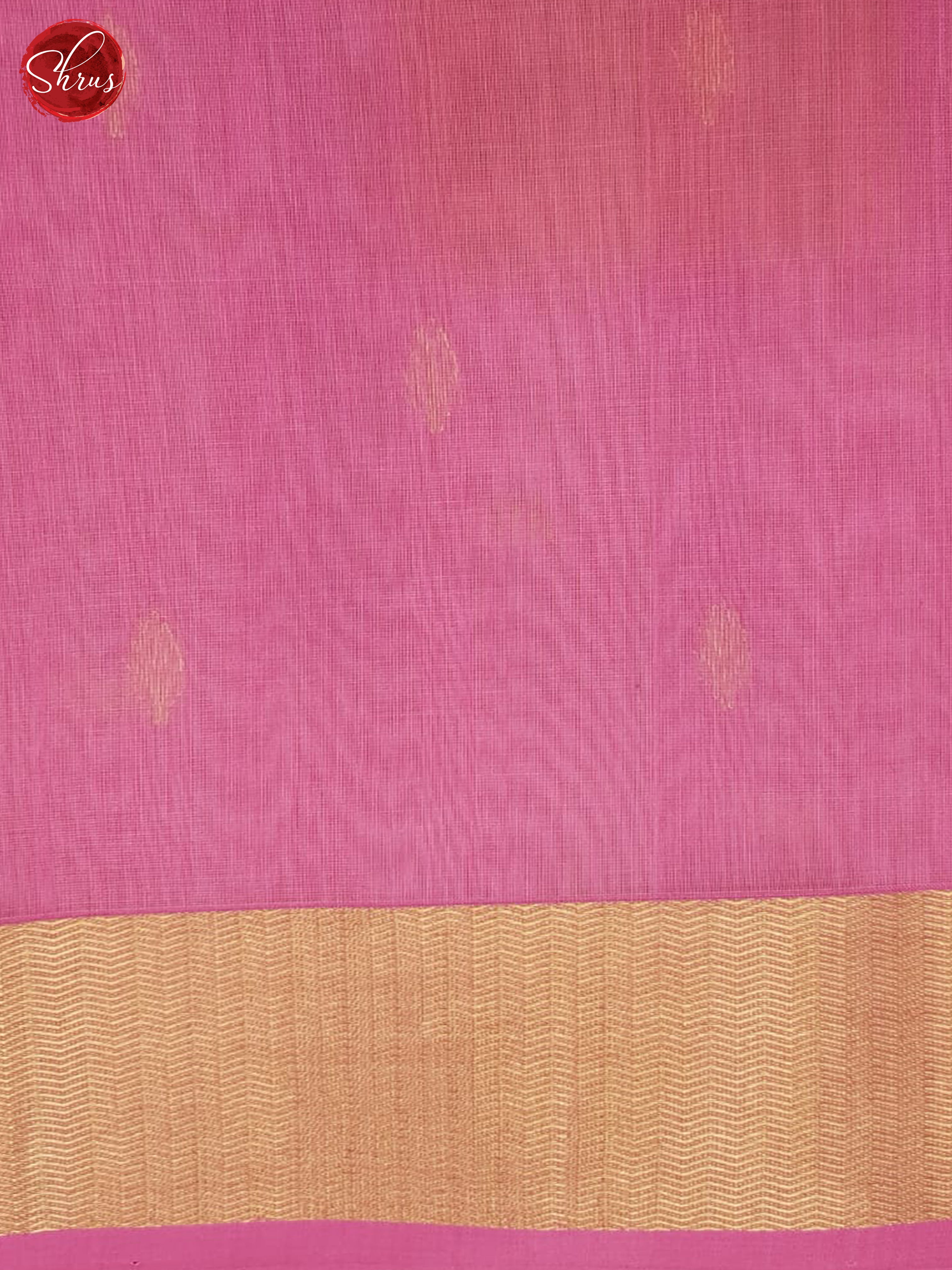 Grey And Pink- Maheshwari Silk Cotton Saree - Shop on ShrusEternity.com
